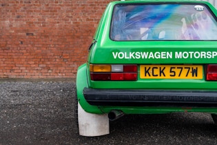 1981 VOLKSWAGEN GOLF (MK1) GTI - BERG CUP RALLY CAR for sale in