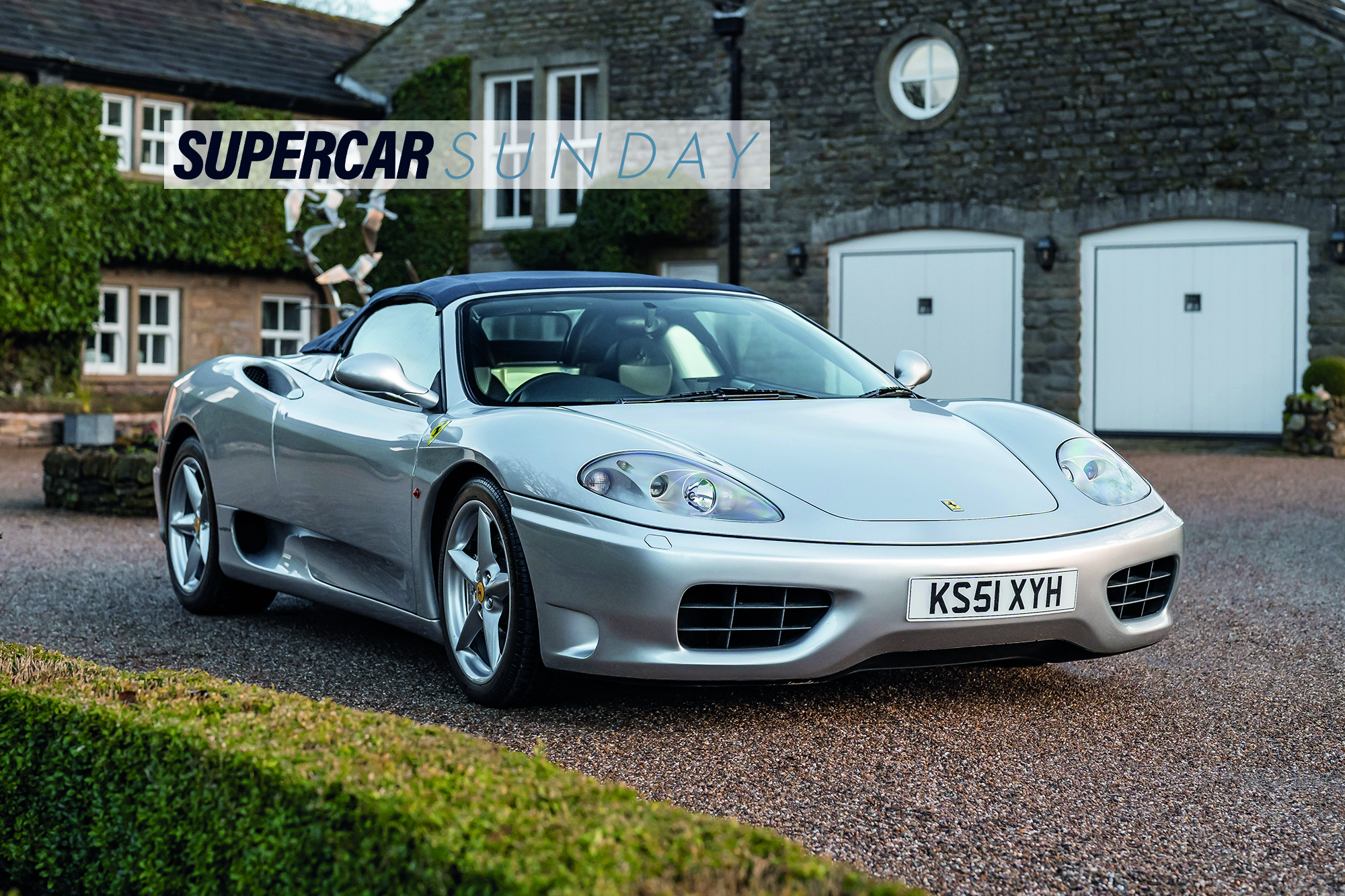 2001 FERRARI 360 SPIDER - MANUAL - 24,109 MILES