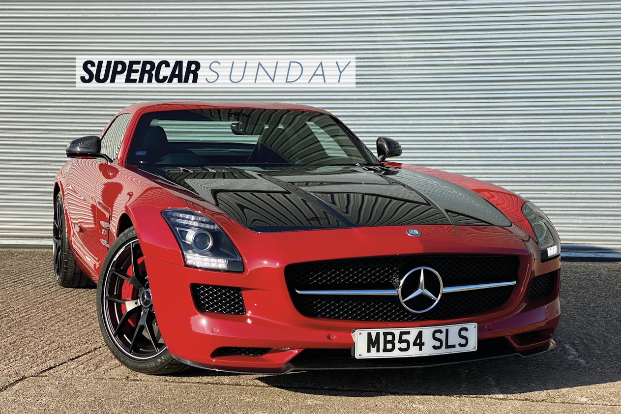 Mercedes Sls Black Series Red