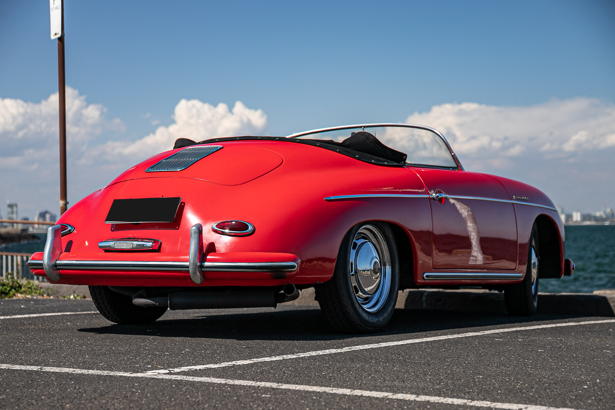 This Rare 1956 Porsche 356 Speedster Is Up for Sale on Bring a Trailer
