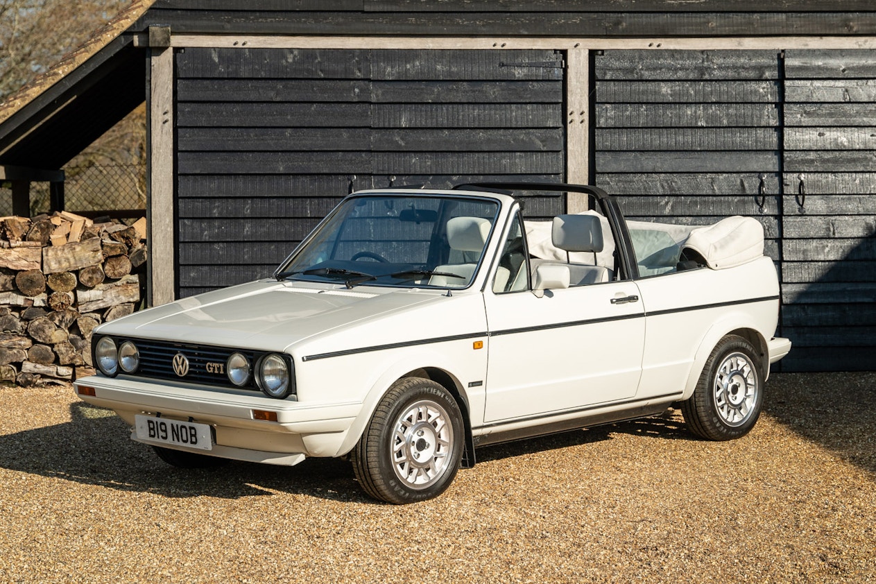 1988 VOLKSWAGEN GOLF (MK1) GTI CABRIOLET for sale by auction in  Crowborough, East Sussex, United Kingdom