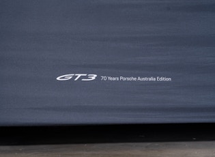 2022 PORSCHE 911 (992) GT3 TOURING '70 YEARS PORSCHE AUSTRALIA EDITION' 763 KM