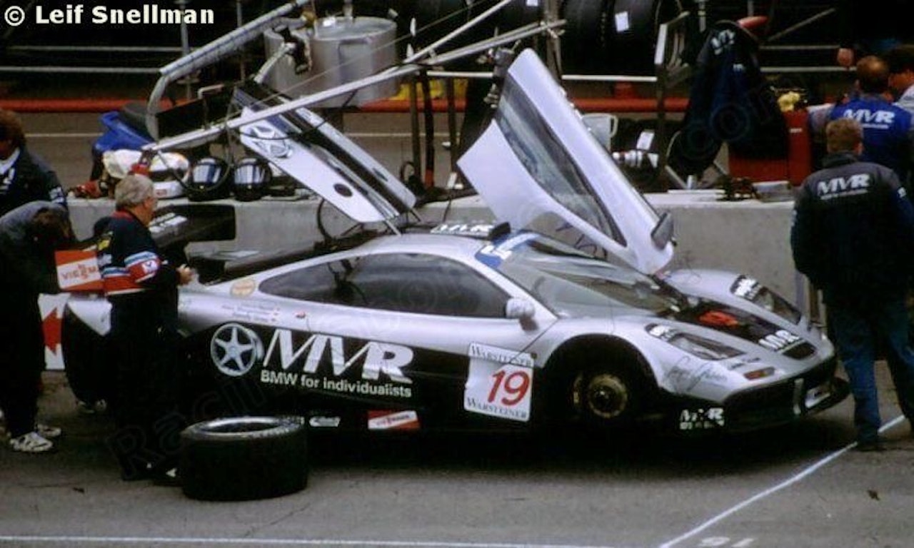 Mach One Racing's McLaren F1 GTR from the 1995 BPR Global GT