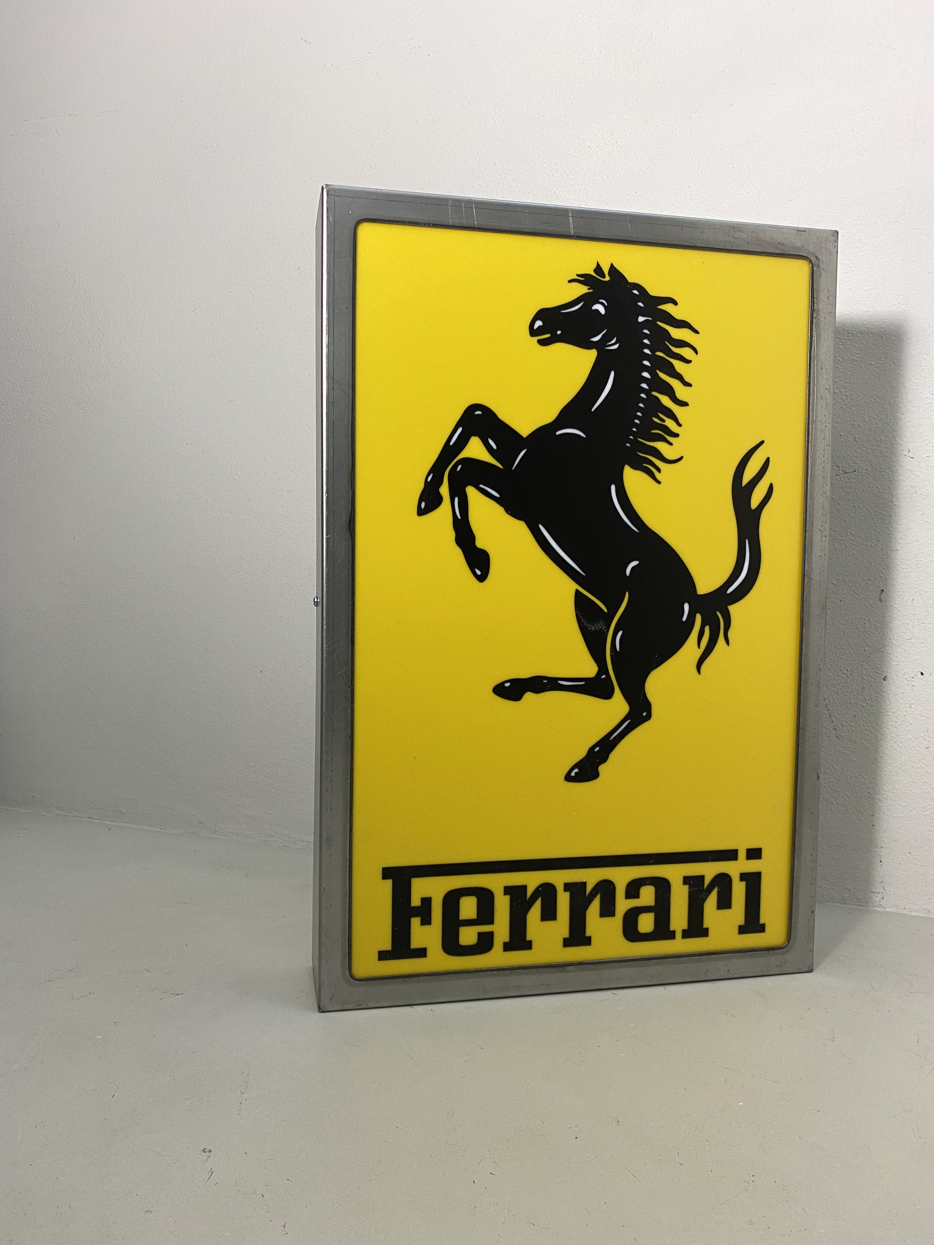 FERRARI ILLUMINATED SIGN