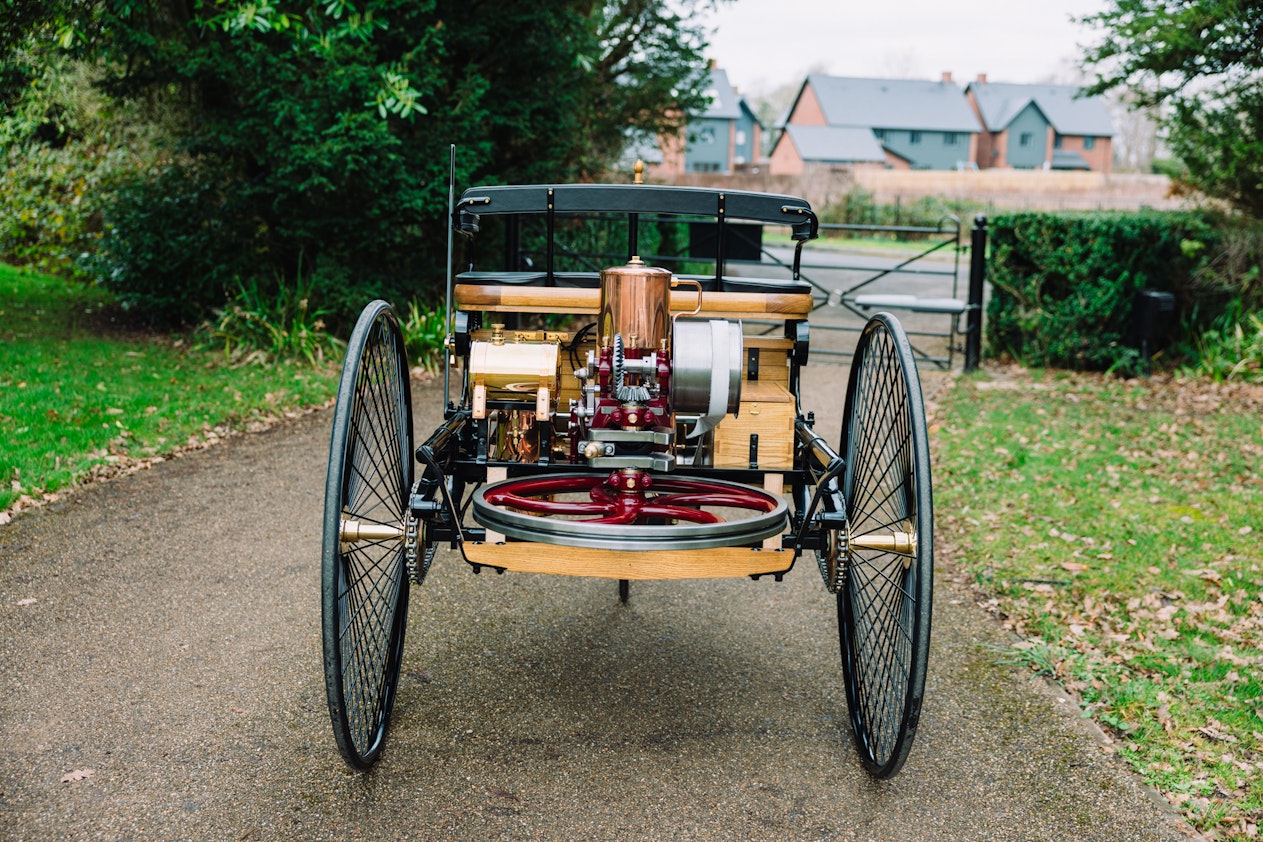 la prima macchina mai prodotta da Karl Benz