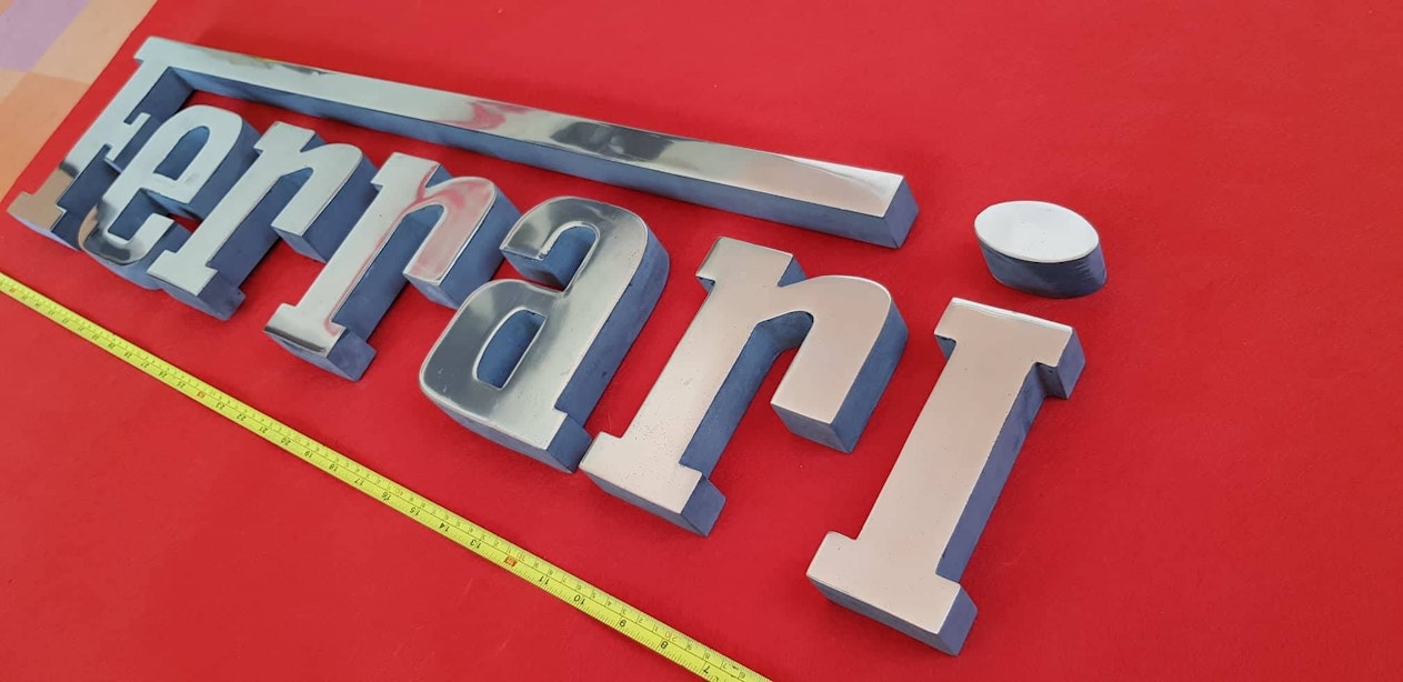 FERRARI DEALERSHIP SIGN for sale by auction in Budapest, Hungary