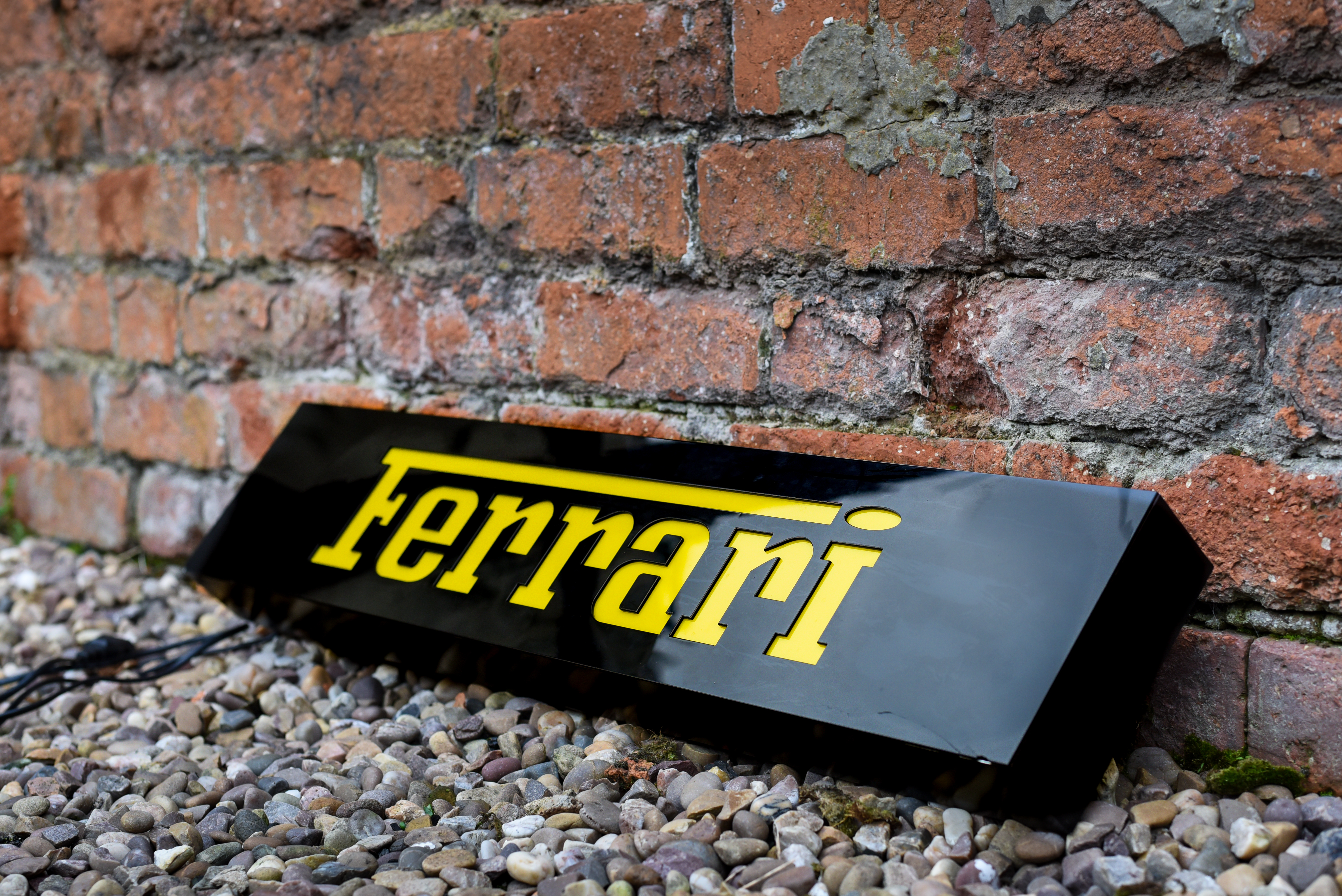 FERRARI ILLUMINATED SIGN