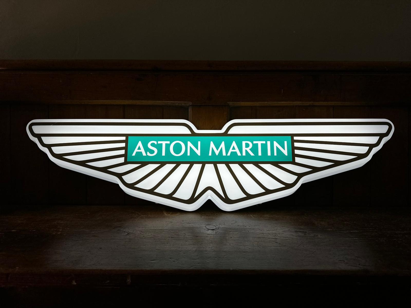 ASTON MARTIN ILLUMINATED SIGN For Sale by Auction in Durham, UK