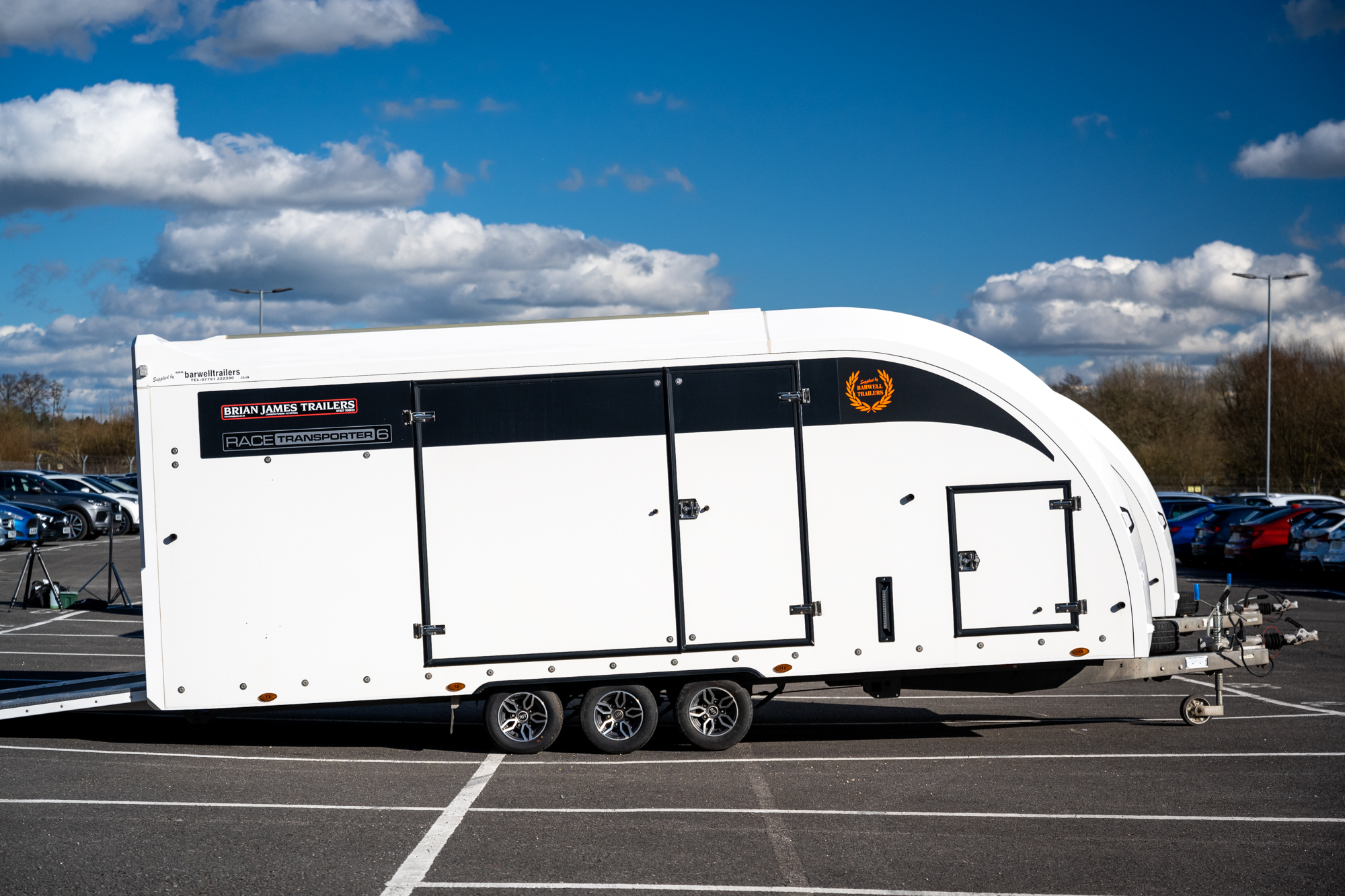 BRIAN JAMES TRAILERS RACE TRANSPORTER 6 - VAT Q