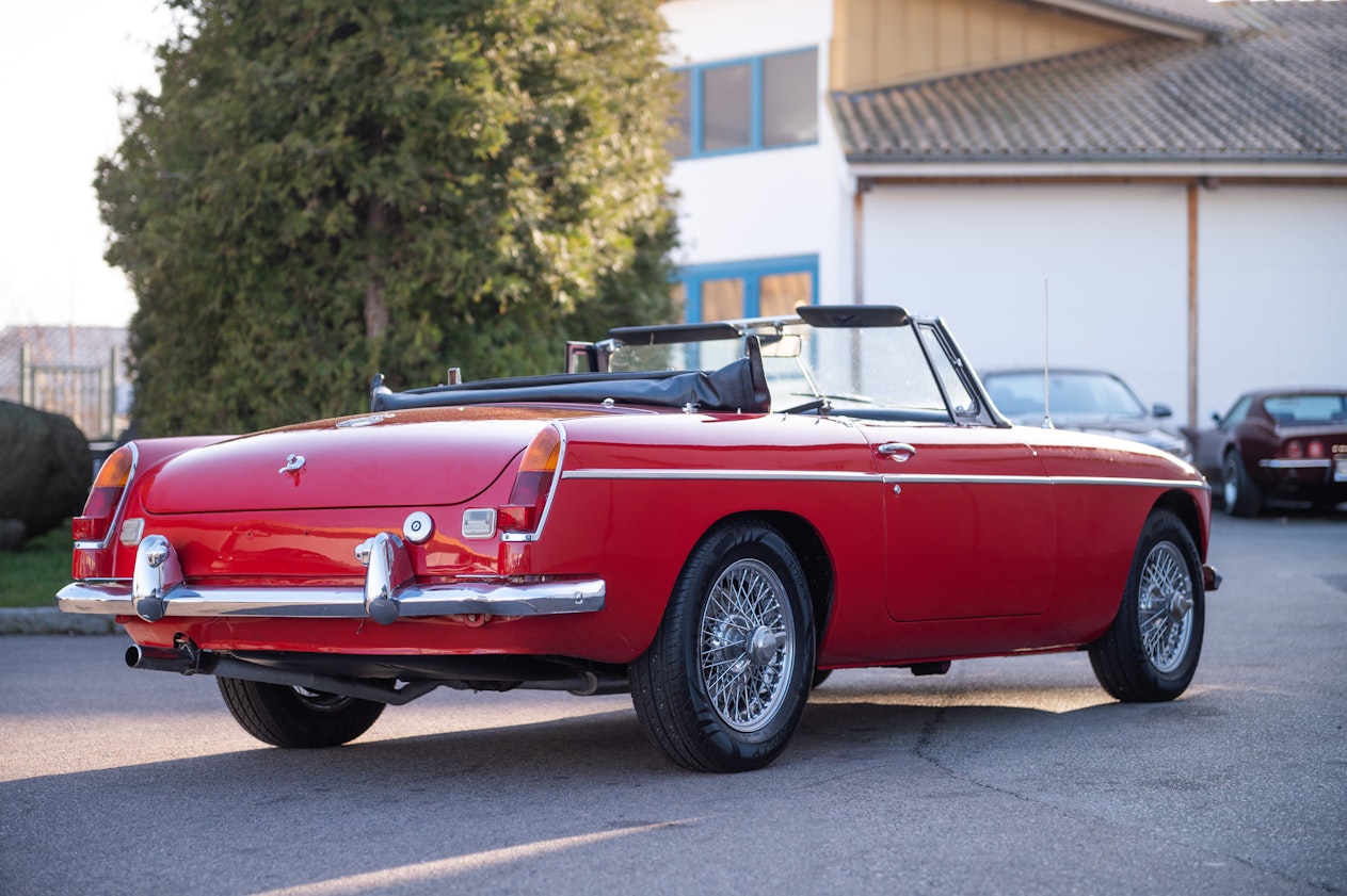 Vetture mgb dal 1966 al 1974