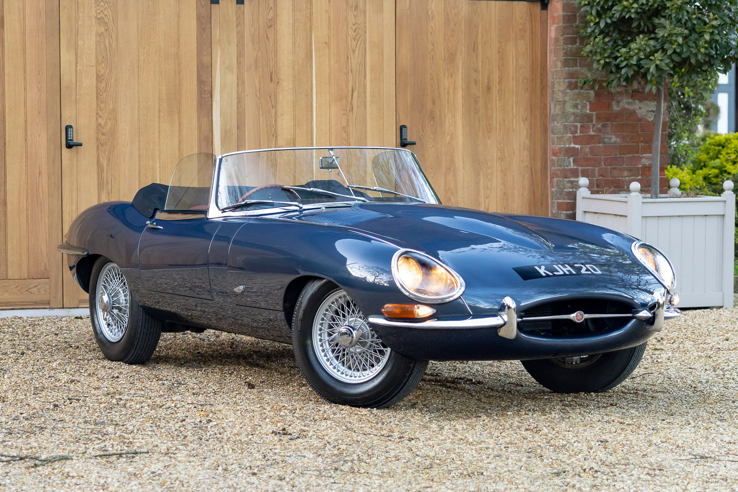 1961 Jaguar E-Type Series 1 3.8 Roadster 'Outside Bonnet Lock'