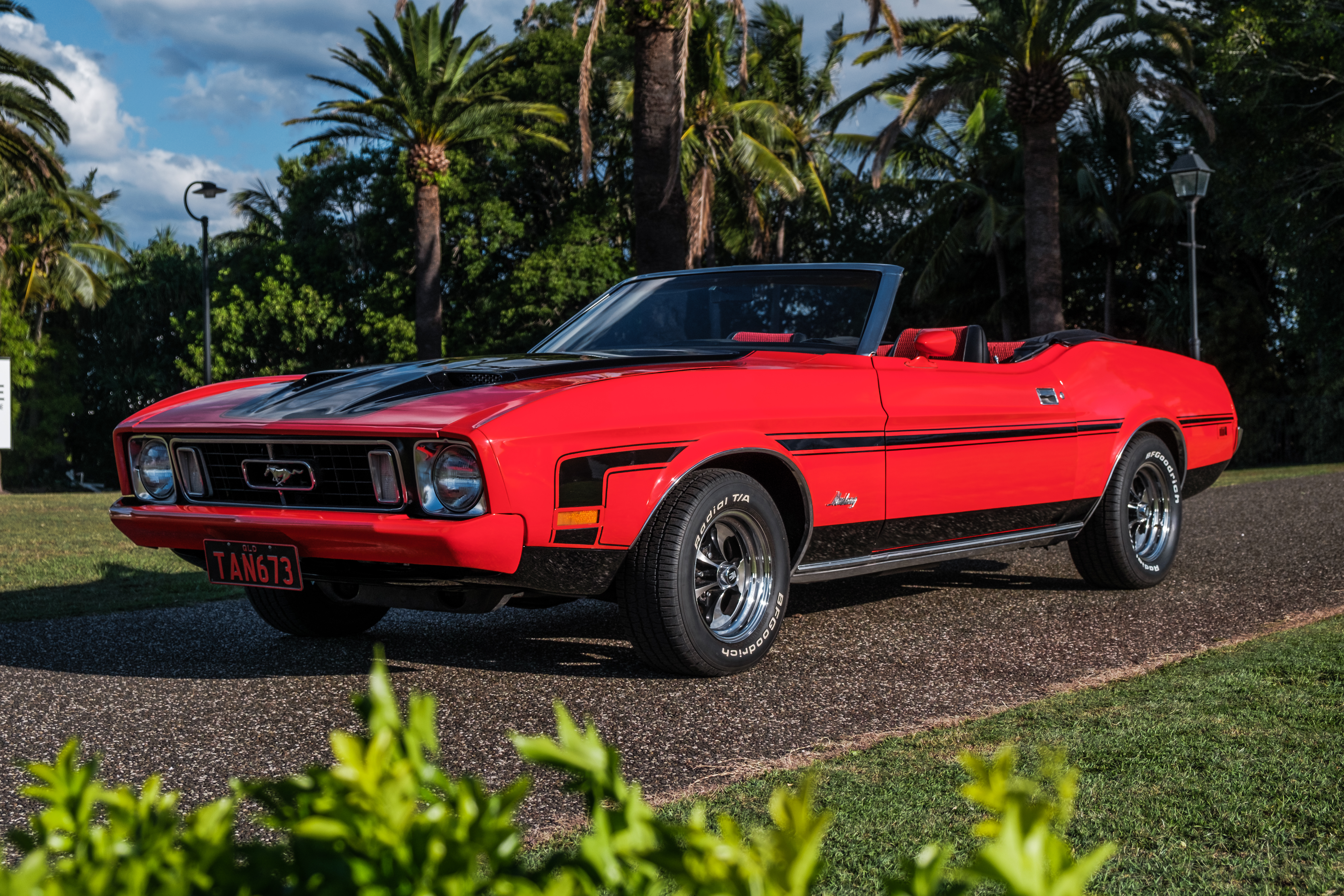 1973 FORD MUSTANG 302 CONVERTIBLE