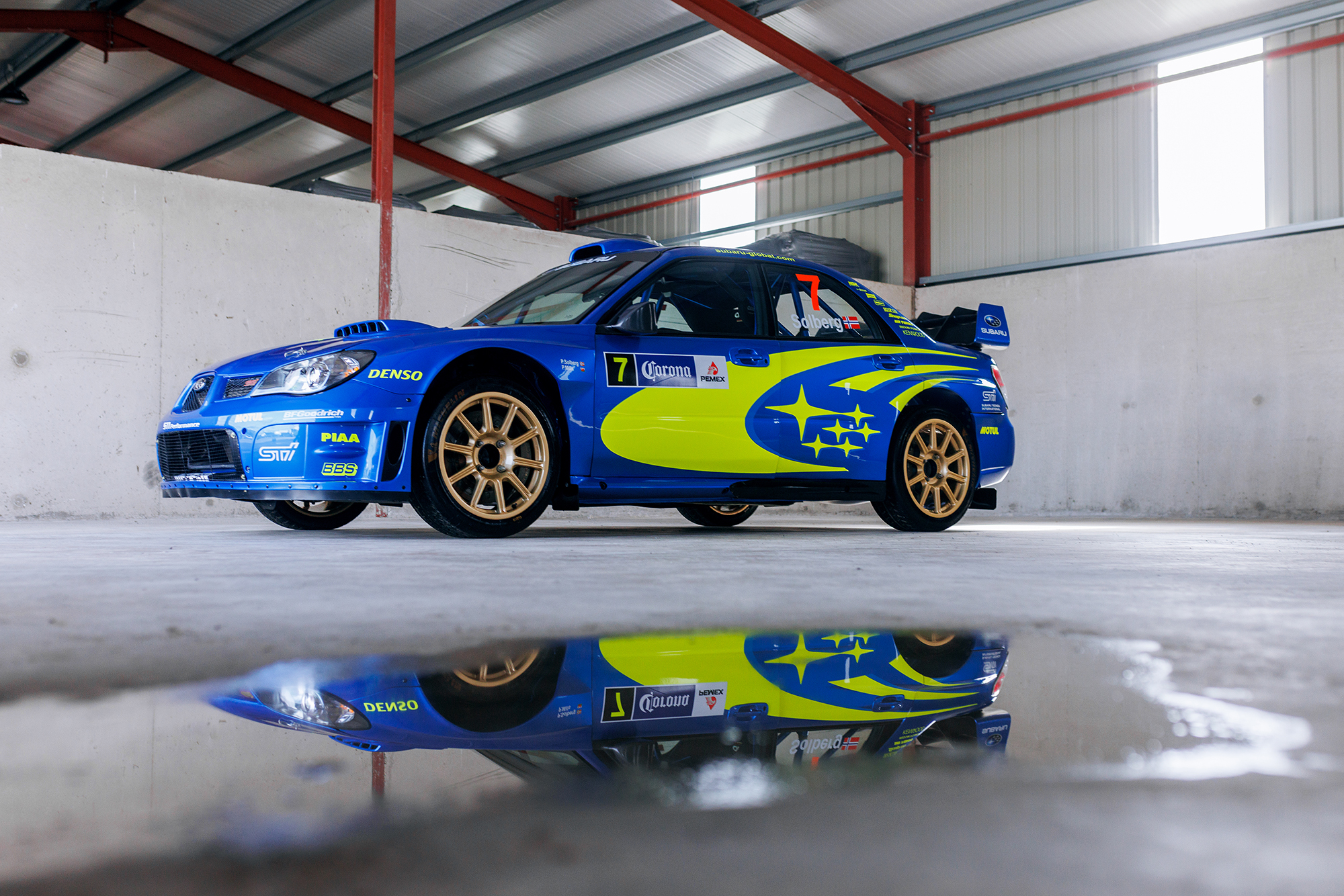 2007 SUBARU IMPREZA S12B WRC – EX PETTER SOLBERG