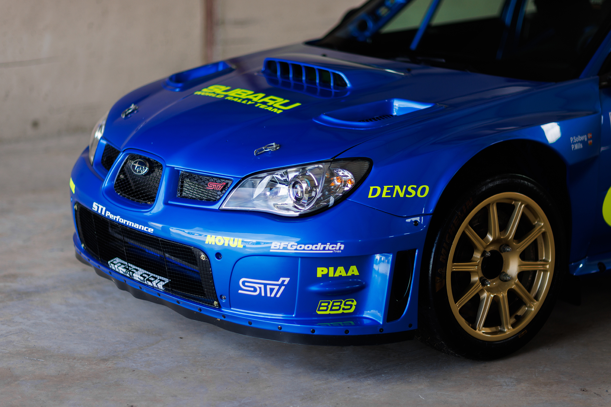 2007 SUBARU IMPREZA S12B WRC – EX PETTER SOLBERG