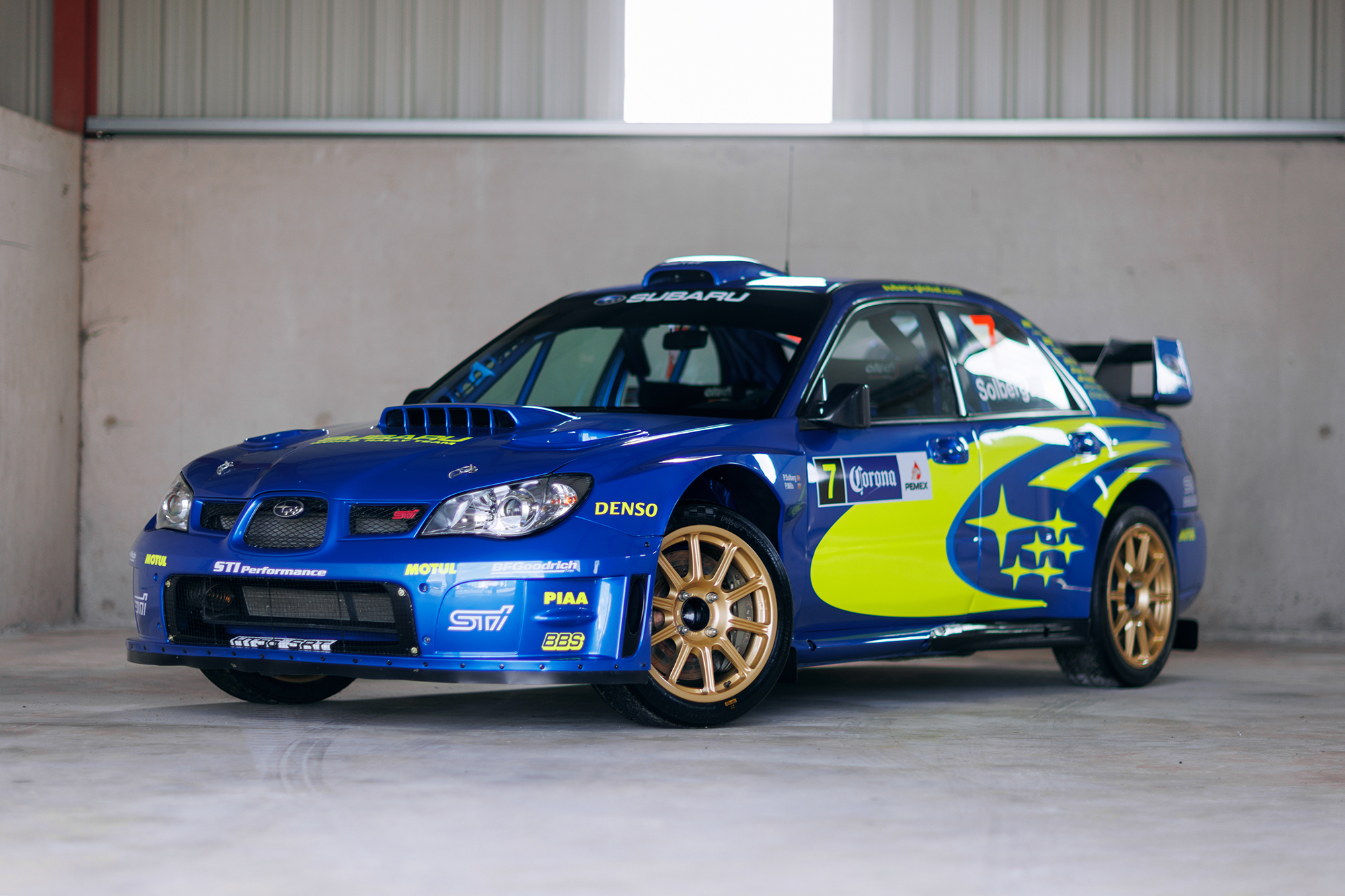 2007 SUBARU IMPREZA S12B WRC – EX PETTER SOLBERG