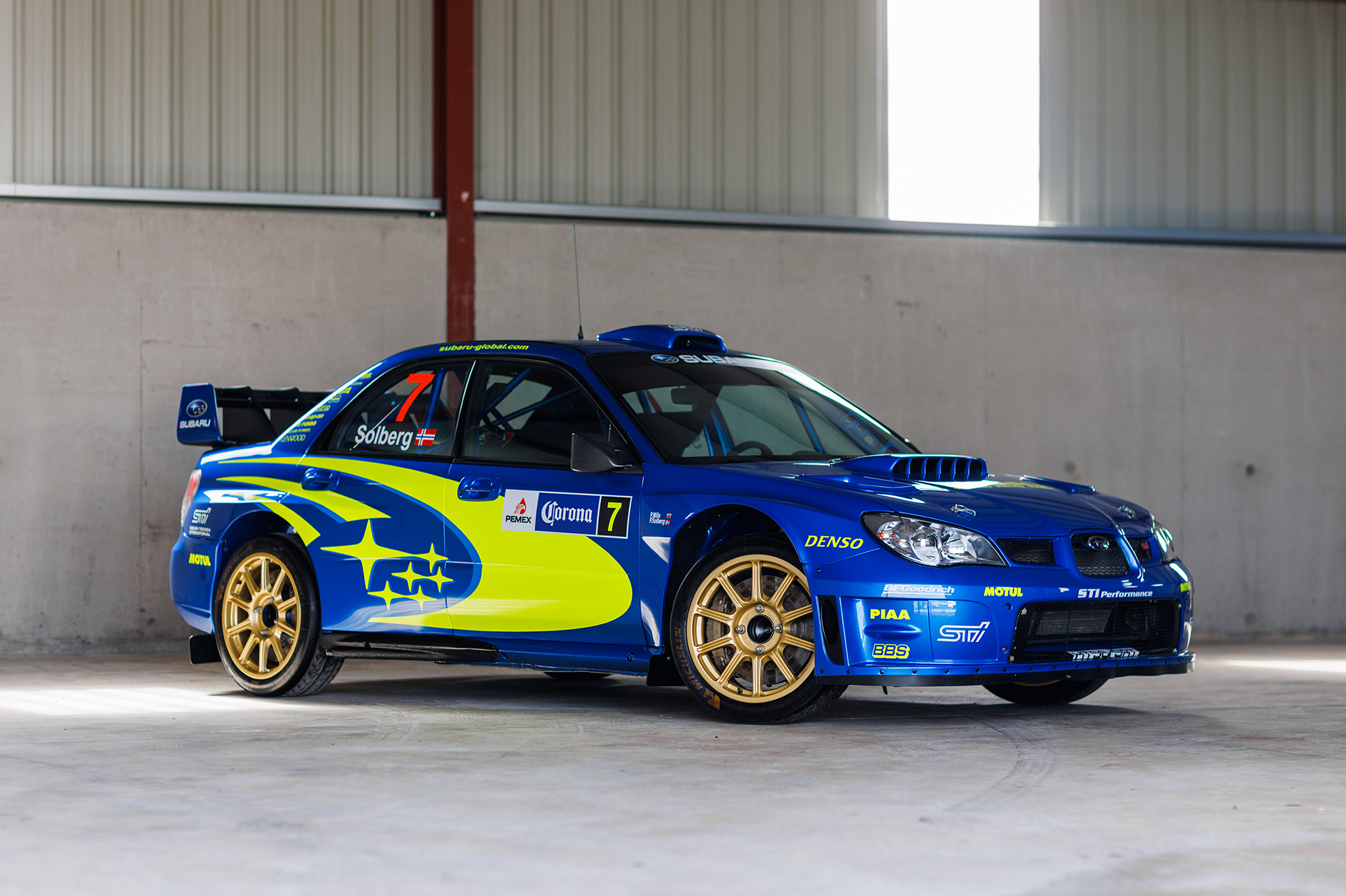 2007 SUBARU IMPREZA S12B WRC – EX PETTER SOLBERG