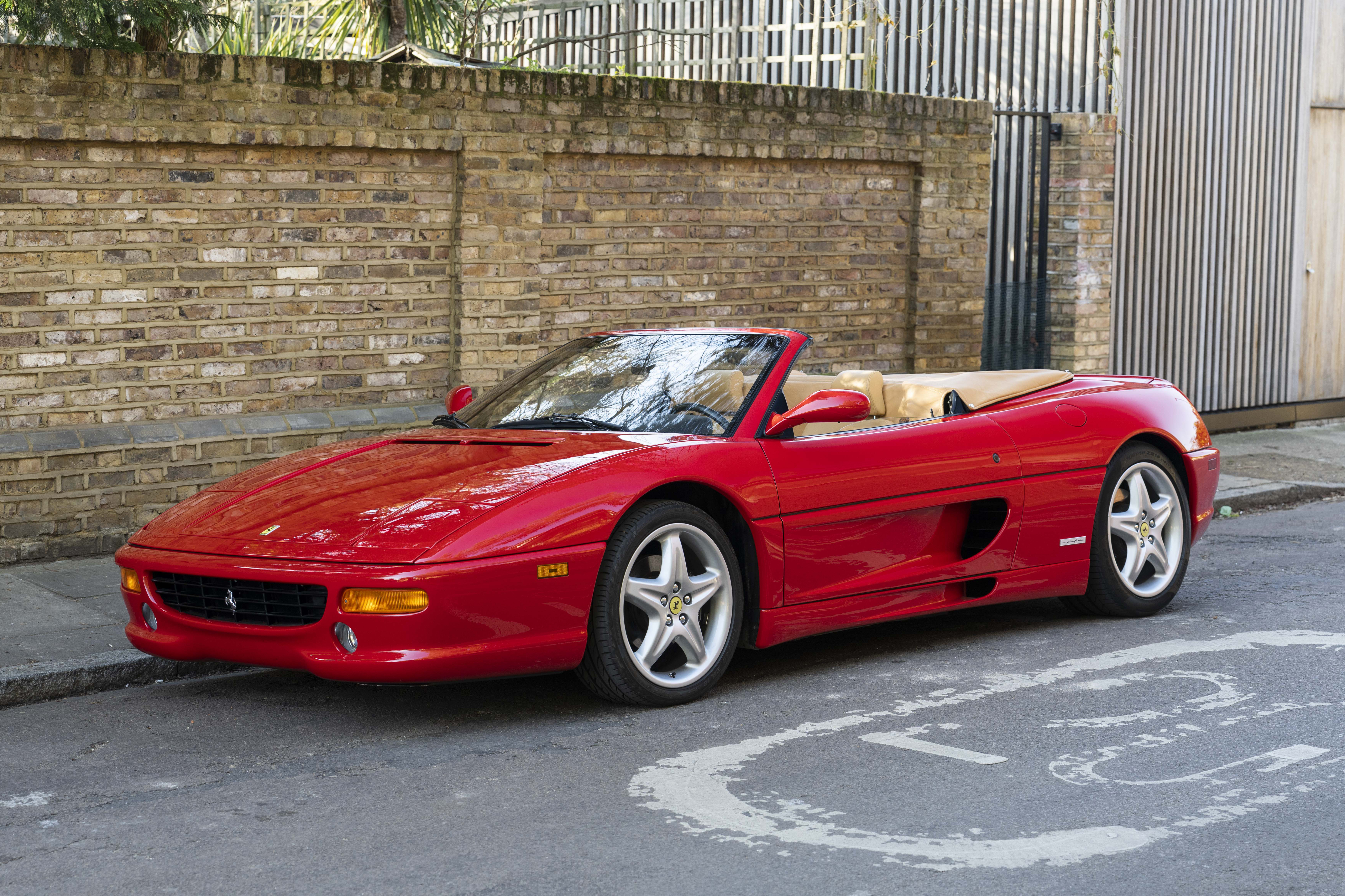 1999 FERRARI 355 F1 SPIDER - 7,210 MILES