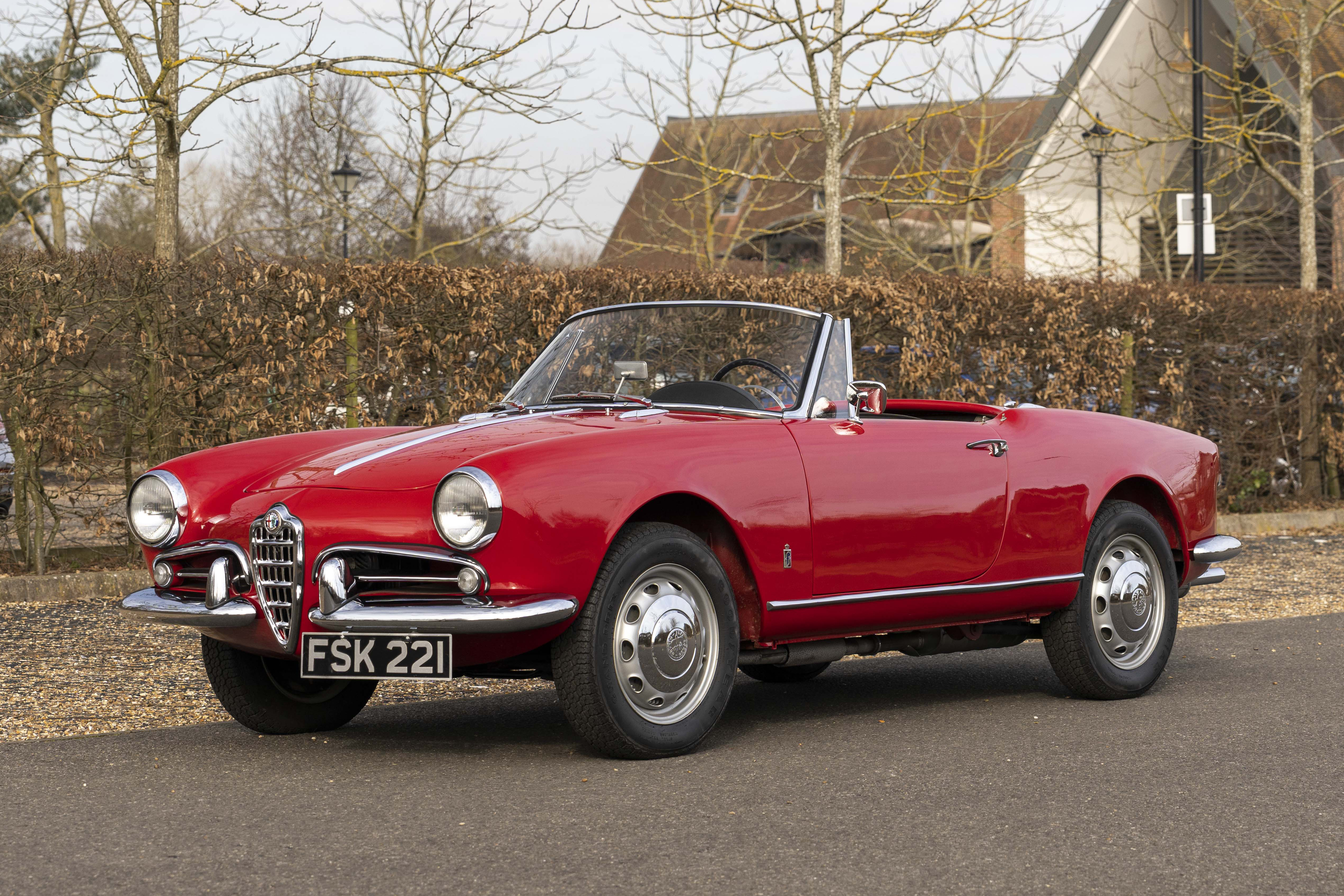 1960 ALFA ROMEO GIULIETTA SPIDER