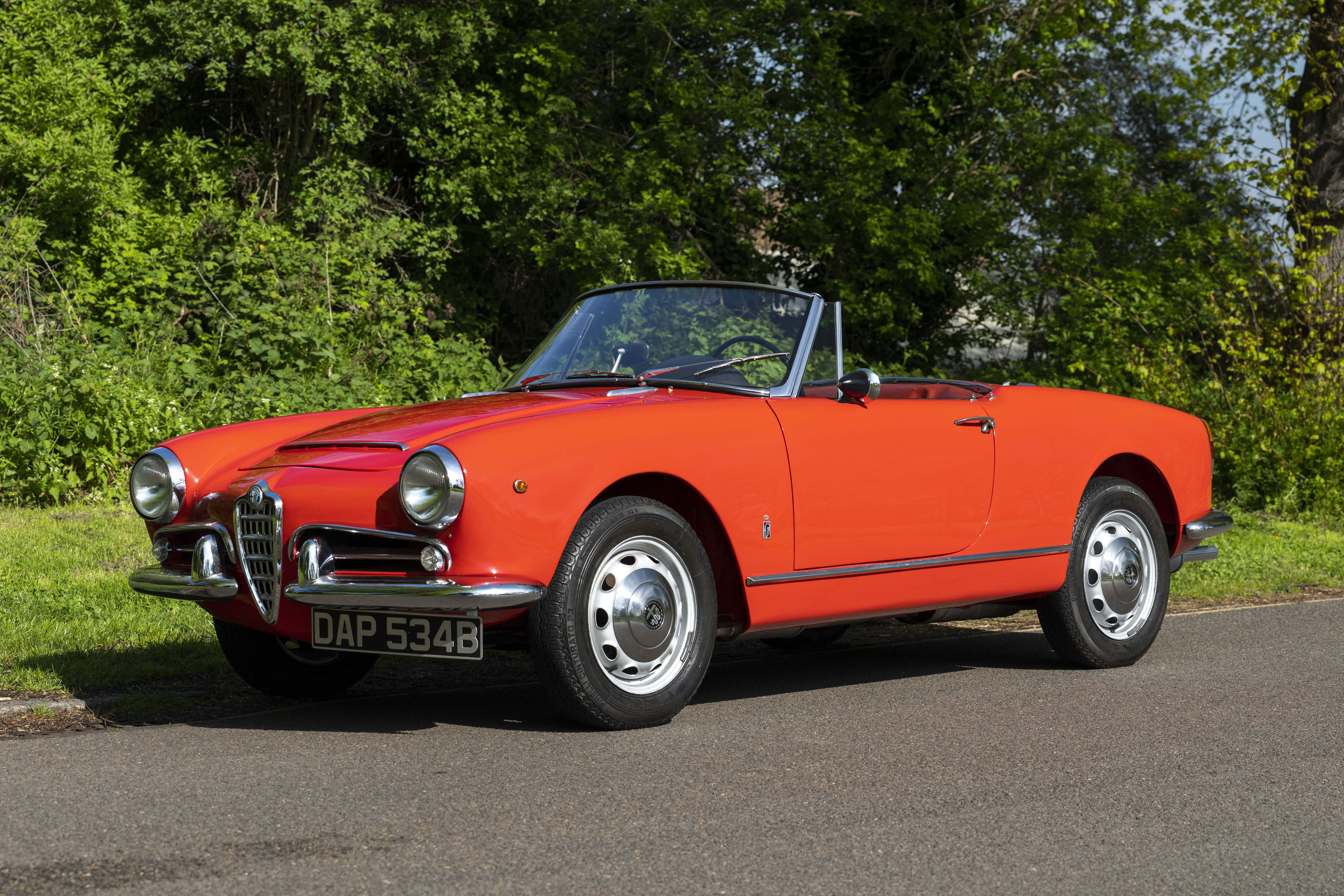 1964 ALFA ROMEO GIULIA 1600 SPIDER