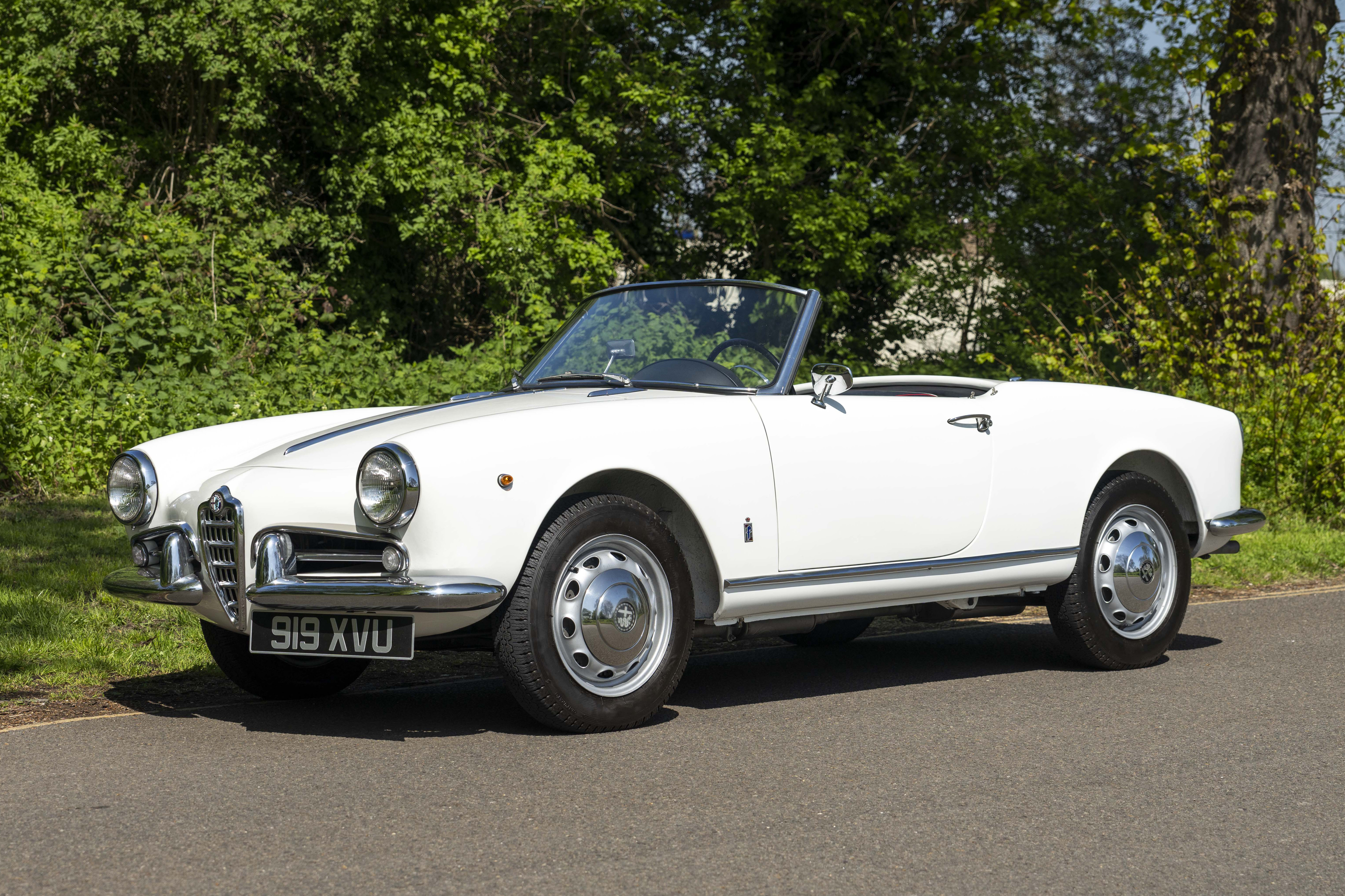 1958 ALFA ROMEO GIULIETTA 750 SPIDER