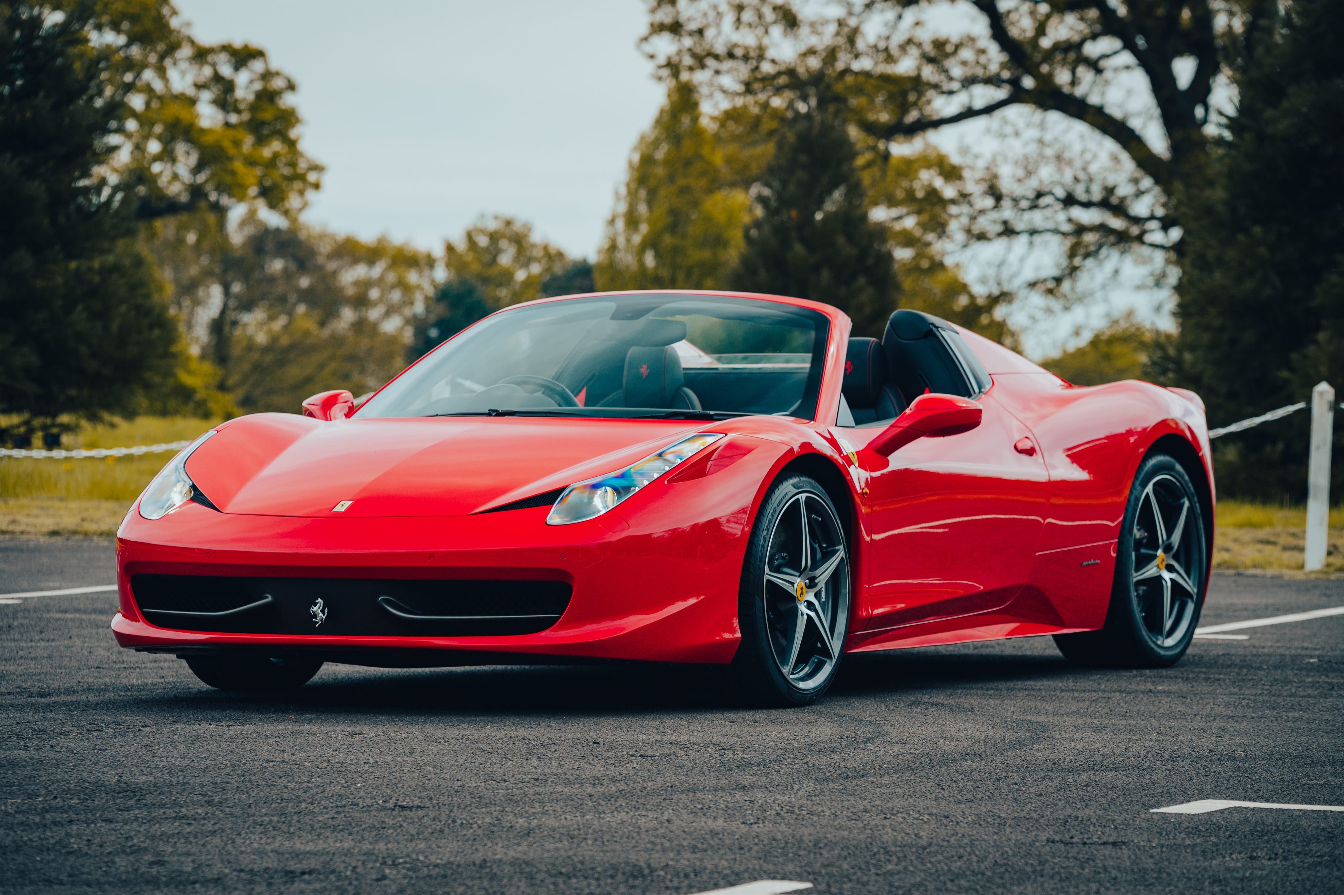 2015 FERRARI 458 SPIDER - 4,467 MILES