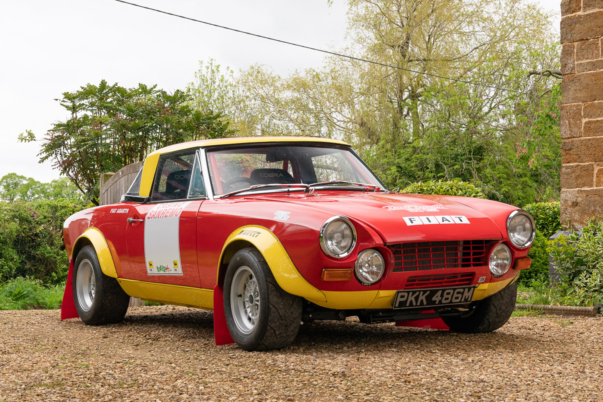 1972 FIAT 124 SPORT SPIDER - GROUP 4 EVOCATION