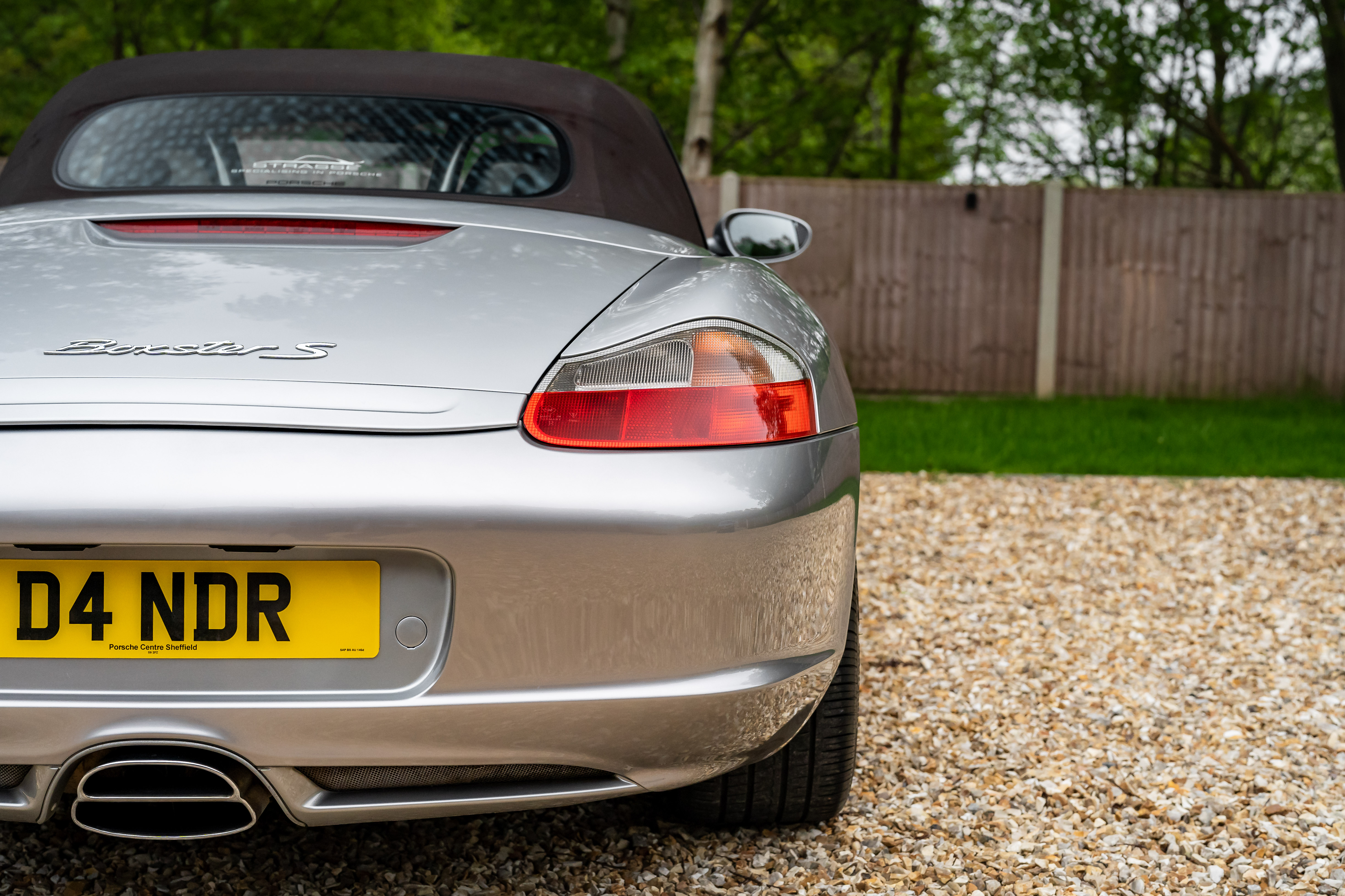 2004 PORSCHE (986) BOXSTER S 550 SPYDER 50TH