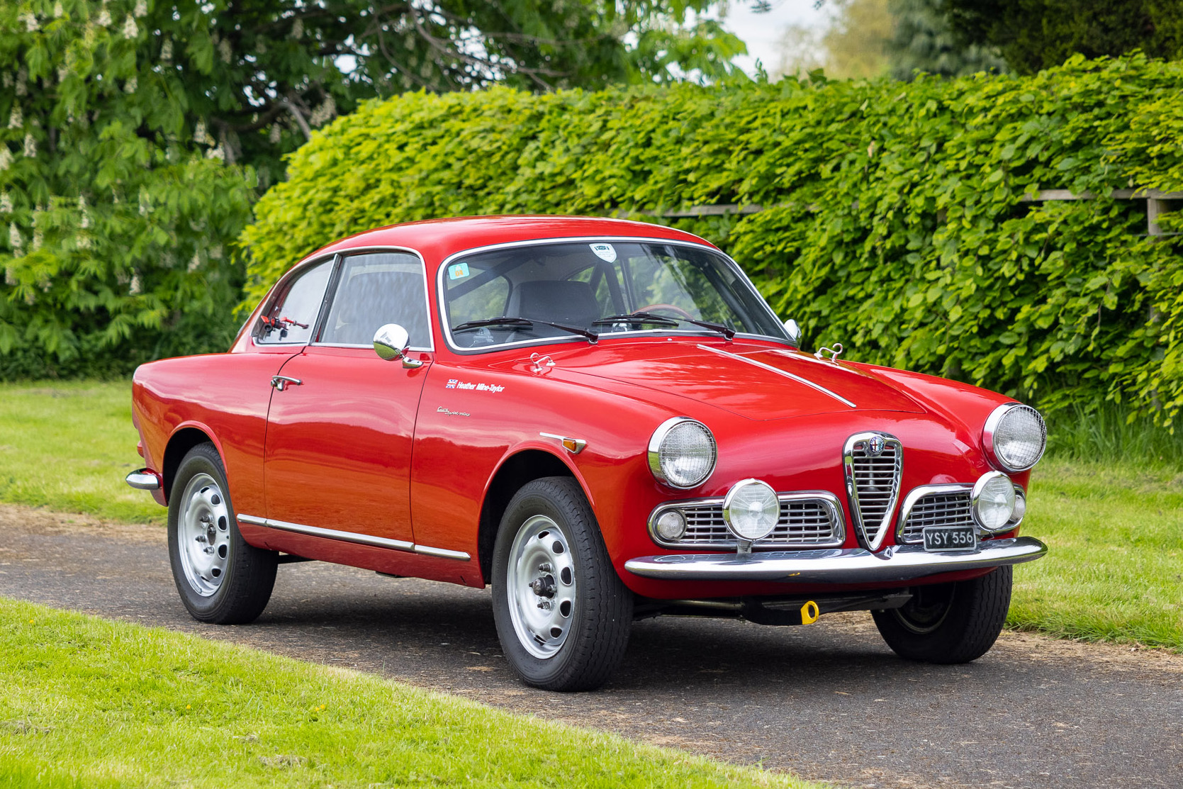 1958 ALFA ROMEO GIULIETTA SPRINT VELOCE - HISTORIC RALLY CAR