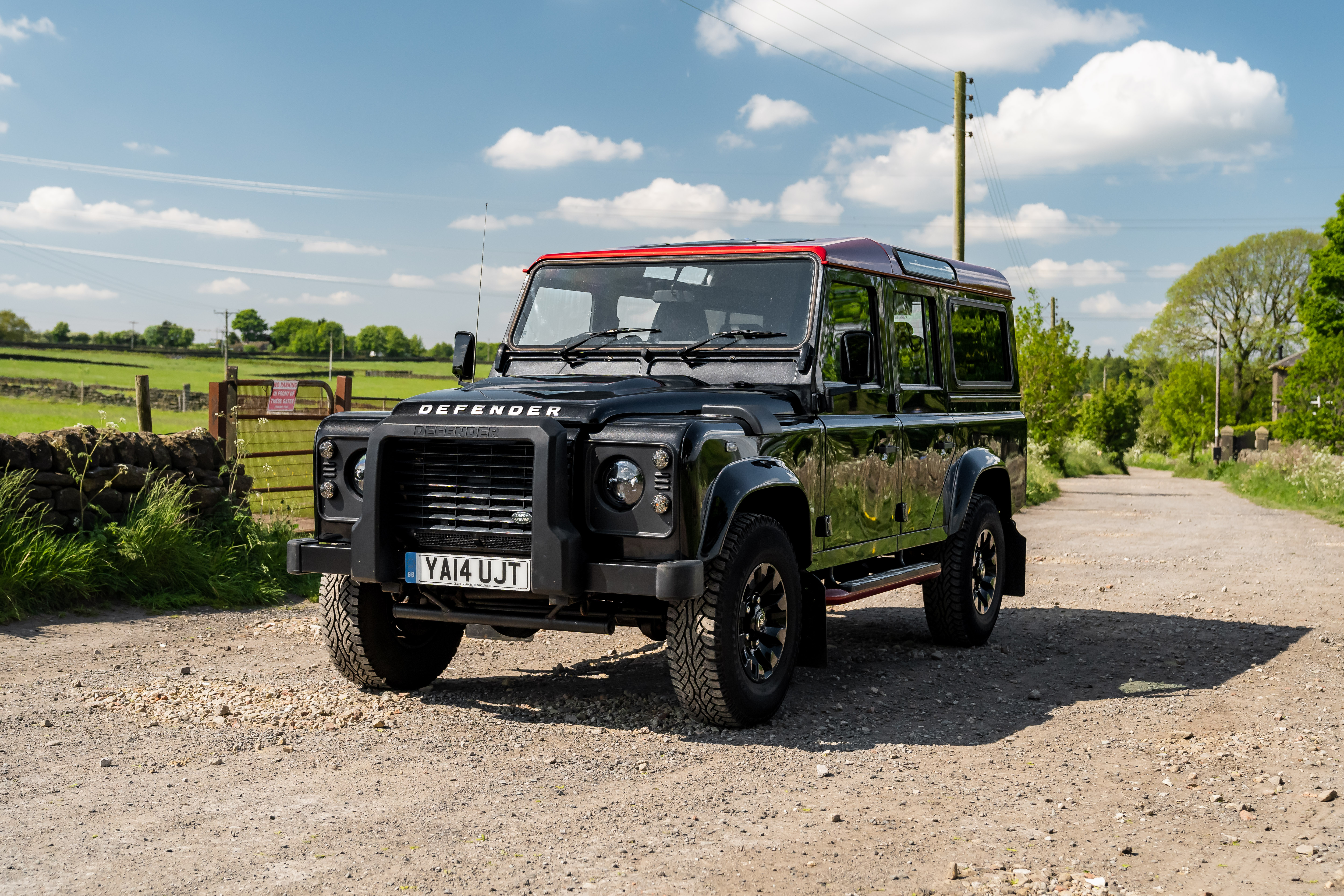 2014 LAND ROVER DEFENDER 110 XS 30,365 MILES for sale by auction in