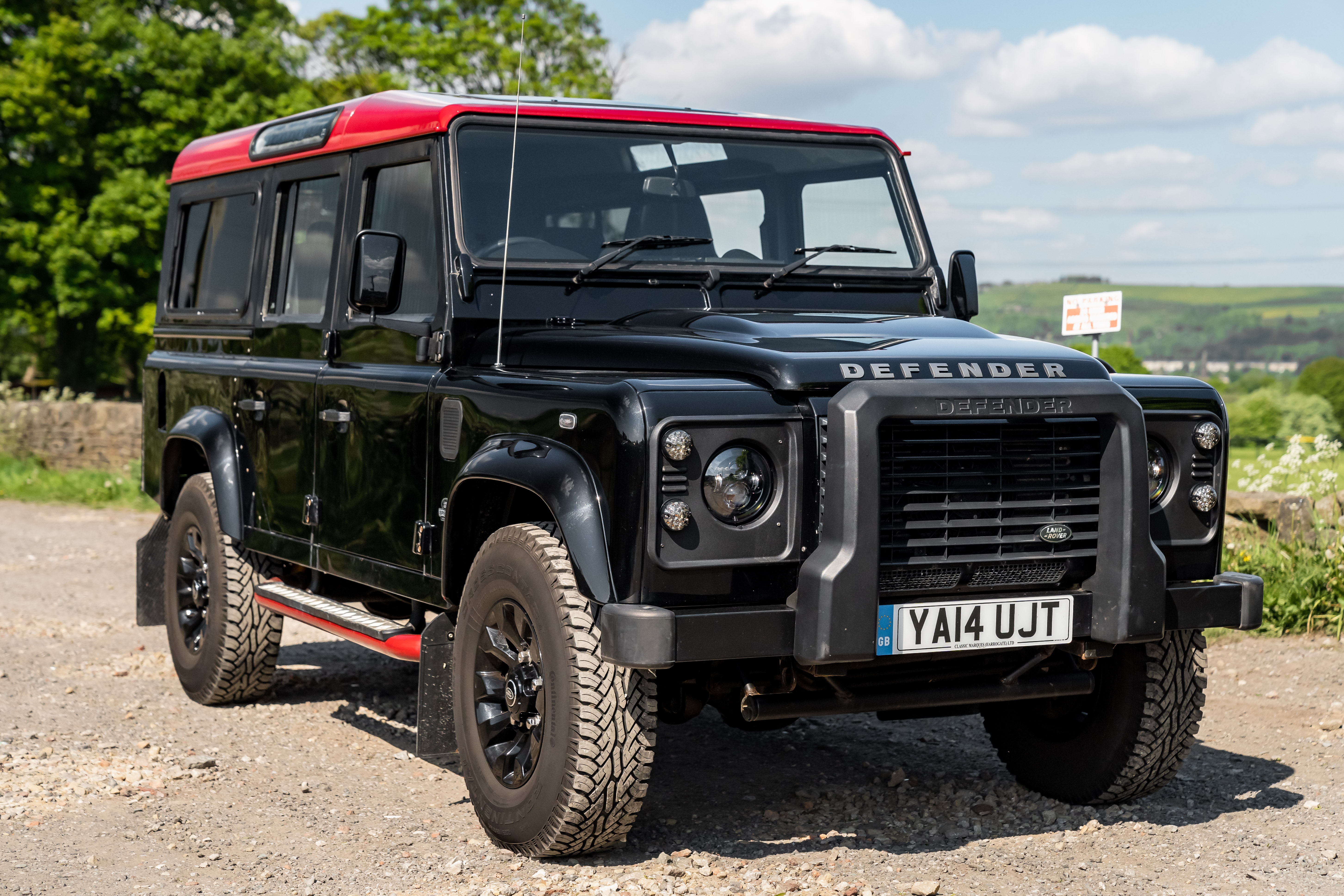 2014 LAND ROVER DEFENDER 110 XS 30,365 MILES for sale by auction in