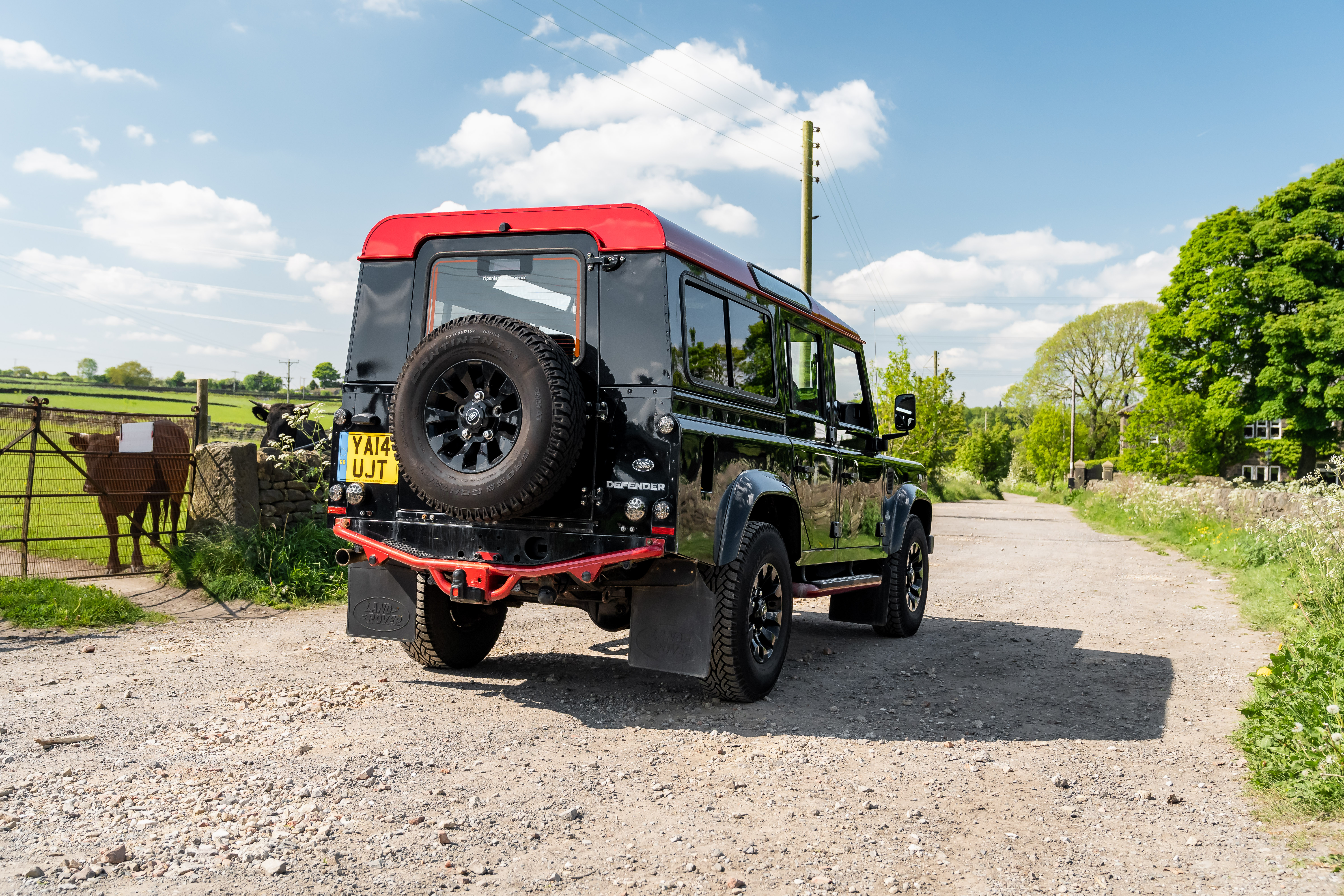 2014 LAND ROVER DEFENDER 110 XS 30,365 MILES for sale by auction in