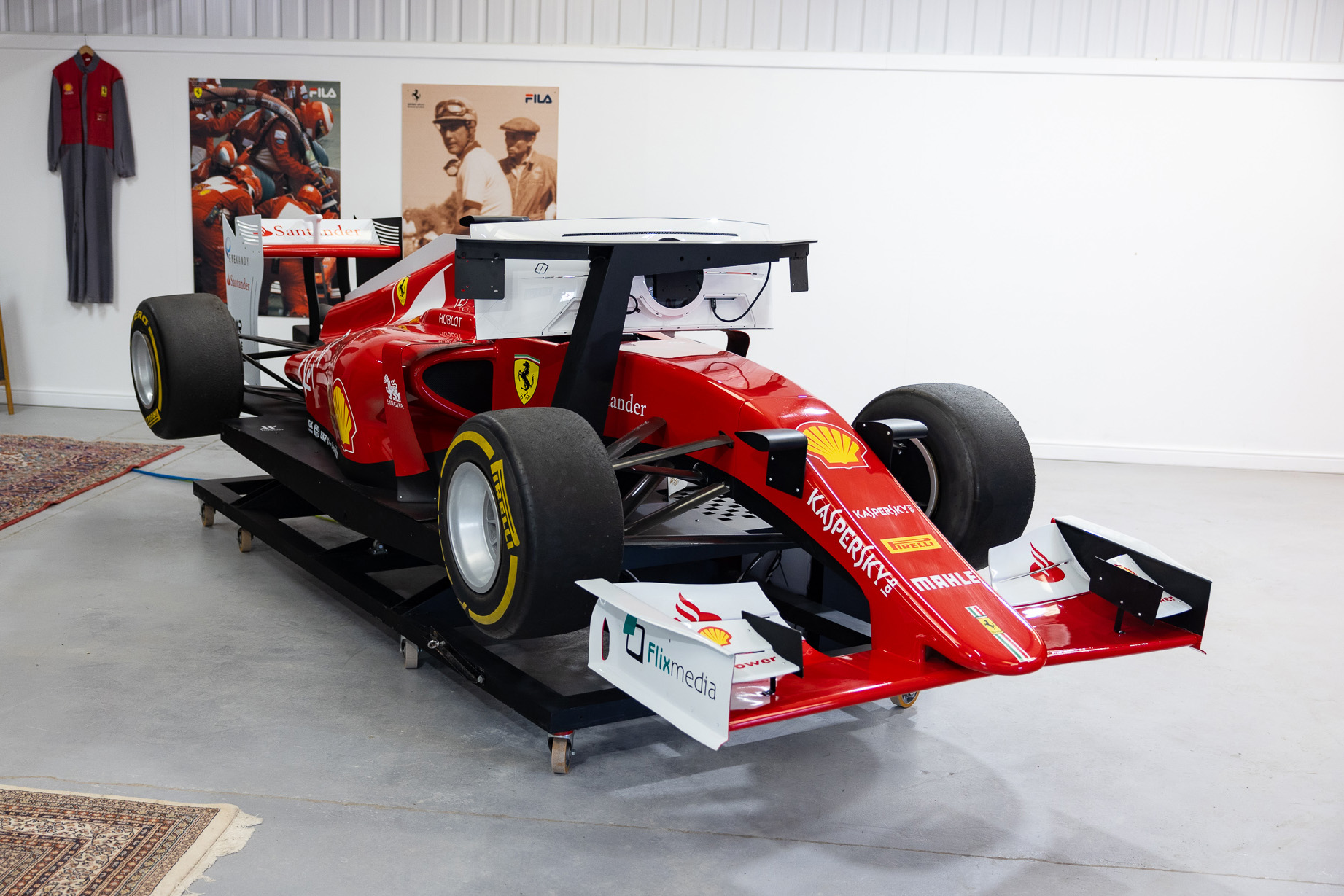 FERRARI F1 REPLICA RACING SIMULATOR AND TRAILER