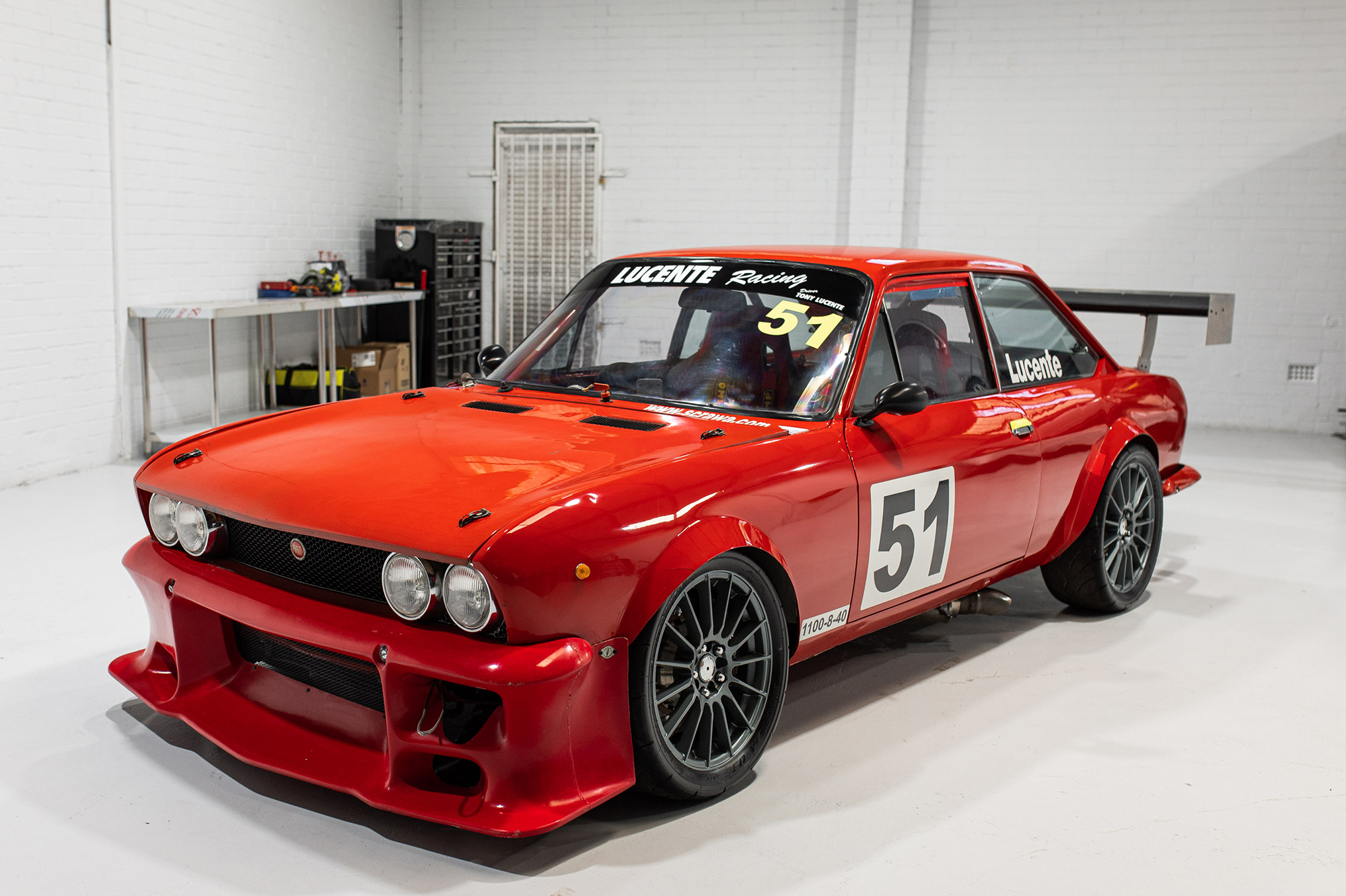 1971 FIAT 124 SPORT COUPE - RACE CAR