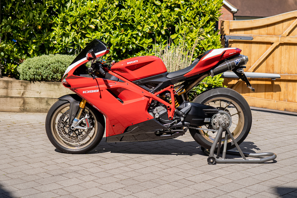 2008 DUCATI 1098R 494 MILES for sale by auction in Berkhamsted