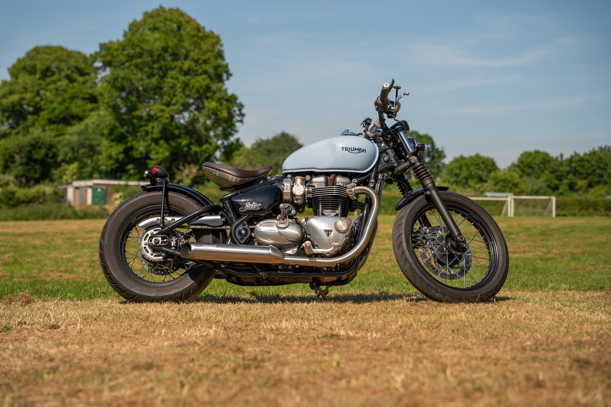 2017 TRIUMPH BONNEVILLE BOBBER for sale by auction in Alderley Edge