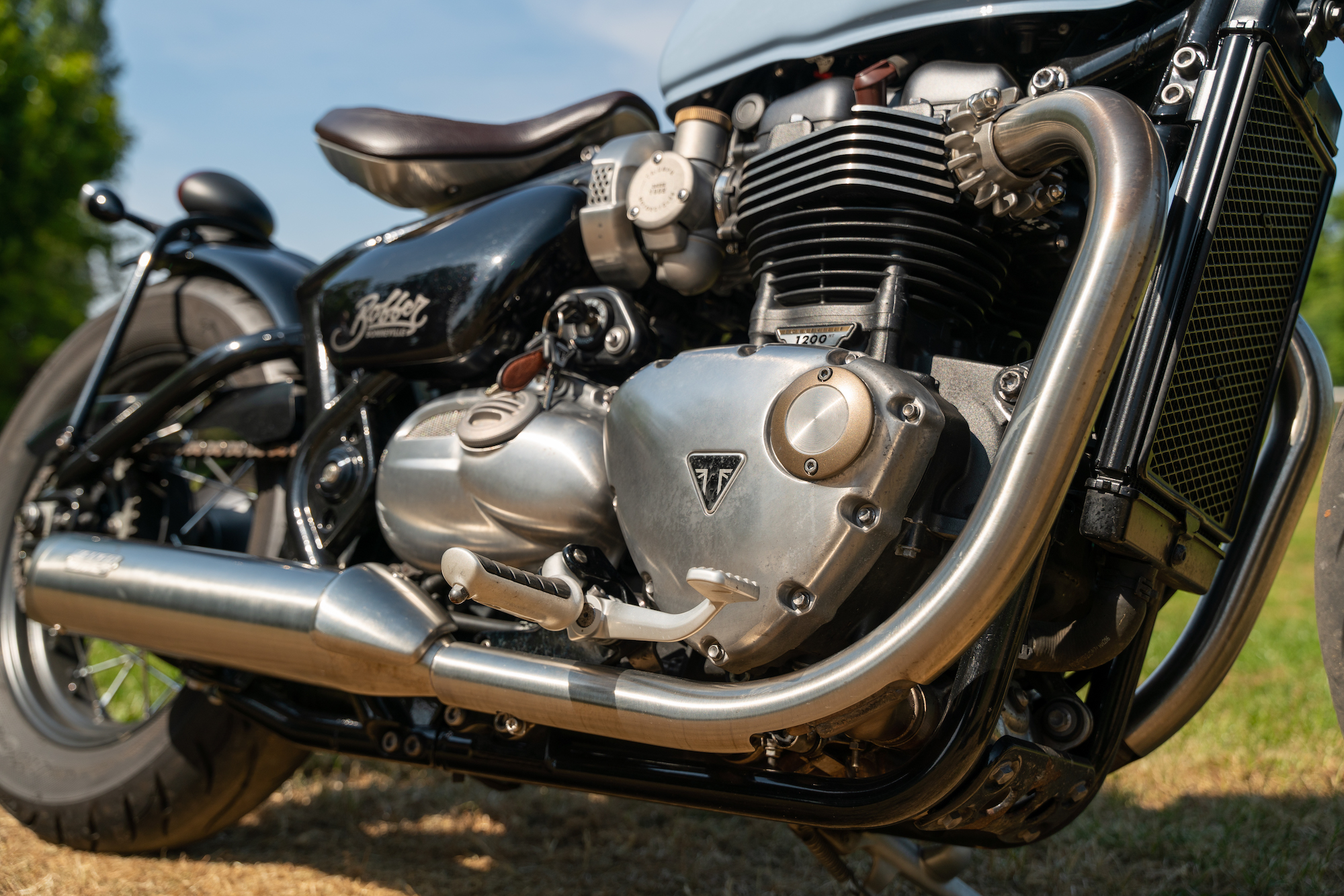 2017 TRIUMPH BONNEVILLE BOBBER for sale by auction in Alderley Edge