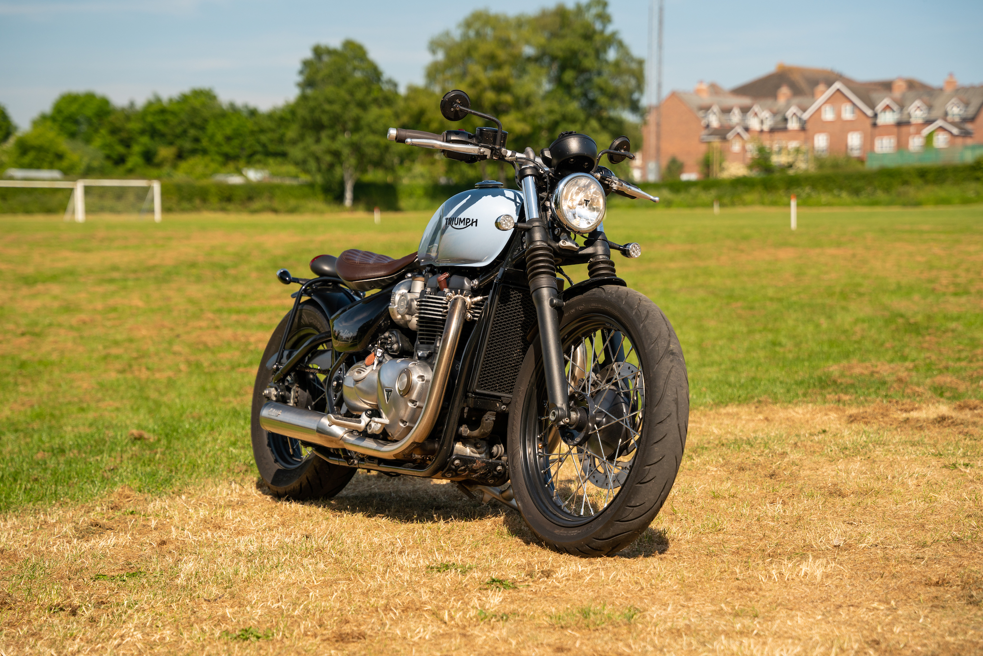 2017 TRIUMPH BONNEVILLE BOBBER for sale by auction in Alderley Edge