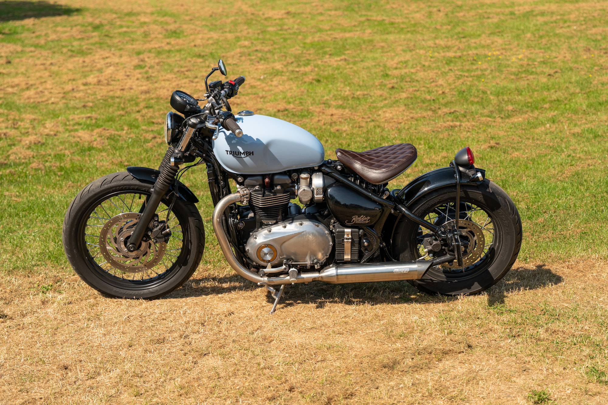 2017 TRIUMPH BONNEVILLE BOBBER for sale by auction in Alderley Edge