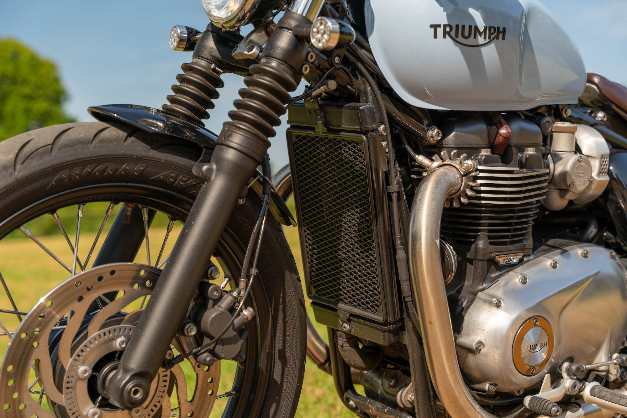 2017 TRIUMPH BONNEVILLE BOBBER for sale by auction in Alderley Edge