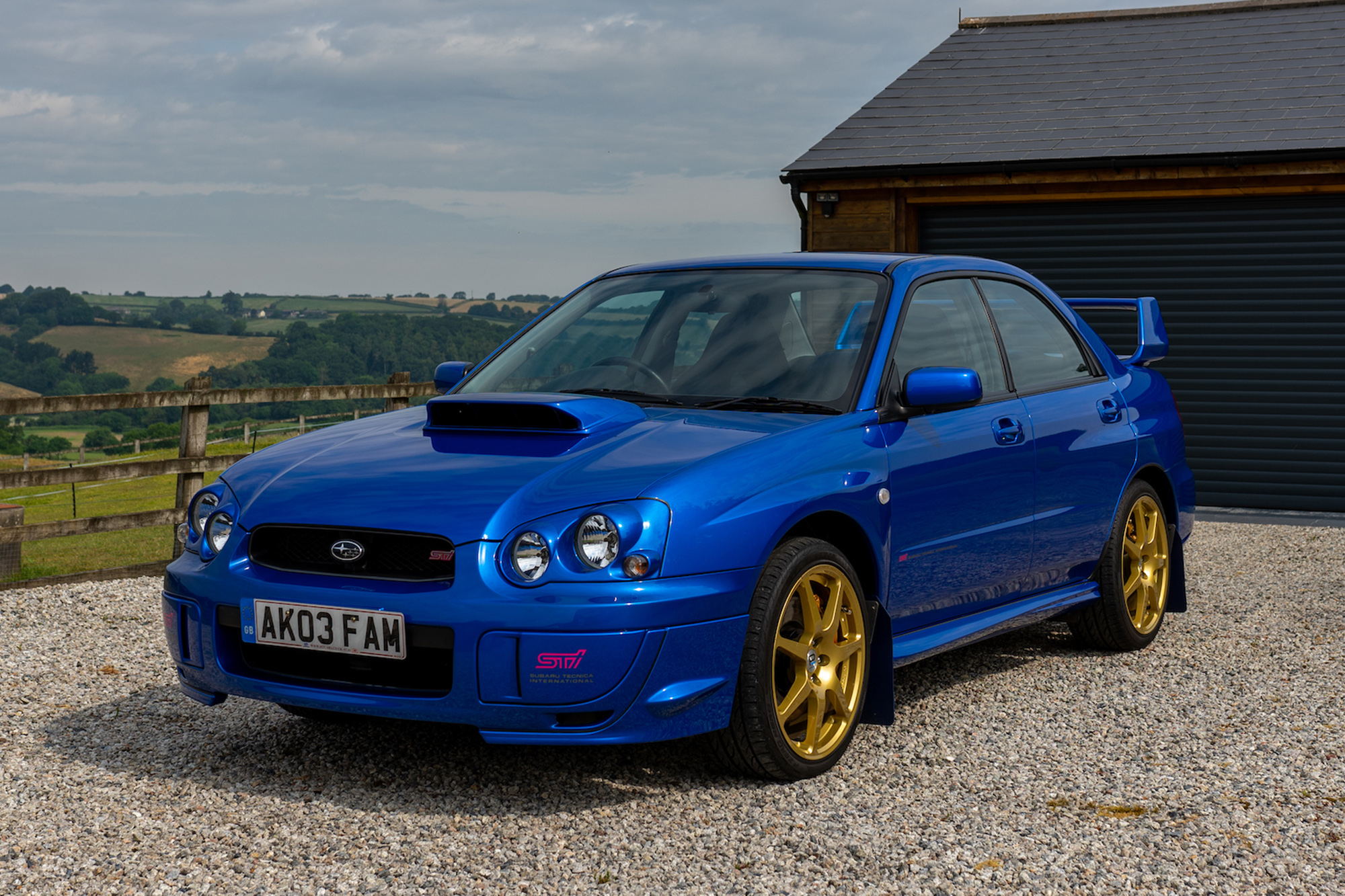 2003 SUBARU IMPREZA WRX STI TYPE-UK PPP - 5,017 MILES