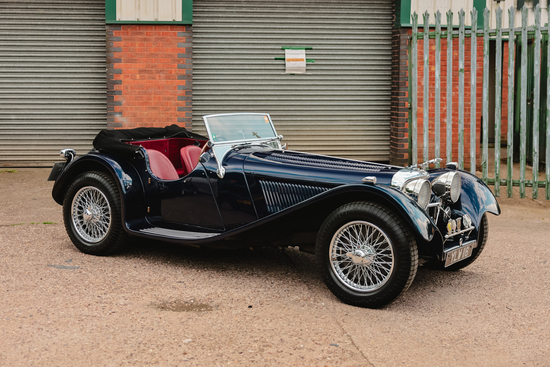 1969 JAGUAR SS100 RECREATION BY SUFFOLK