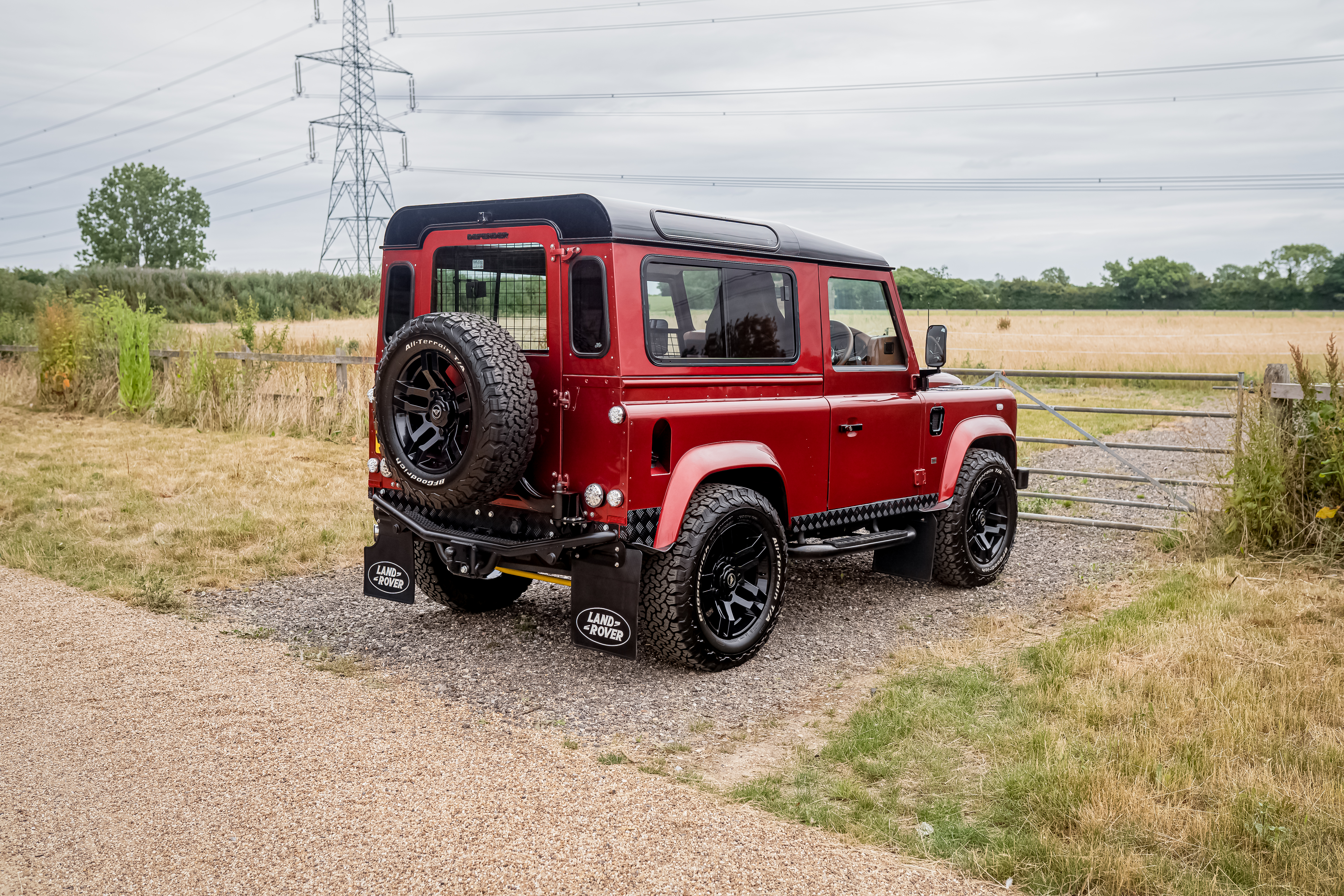 2009 LAND ROVER DEFENDER 90 URBAN UPGRADES for sale by auction in