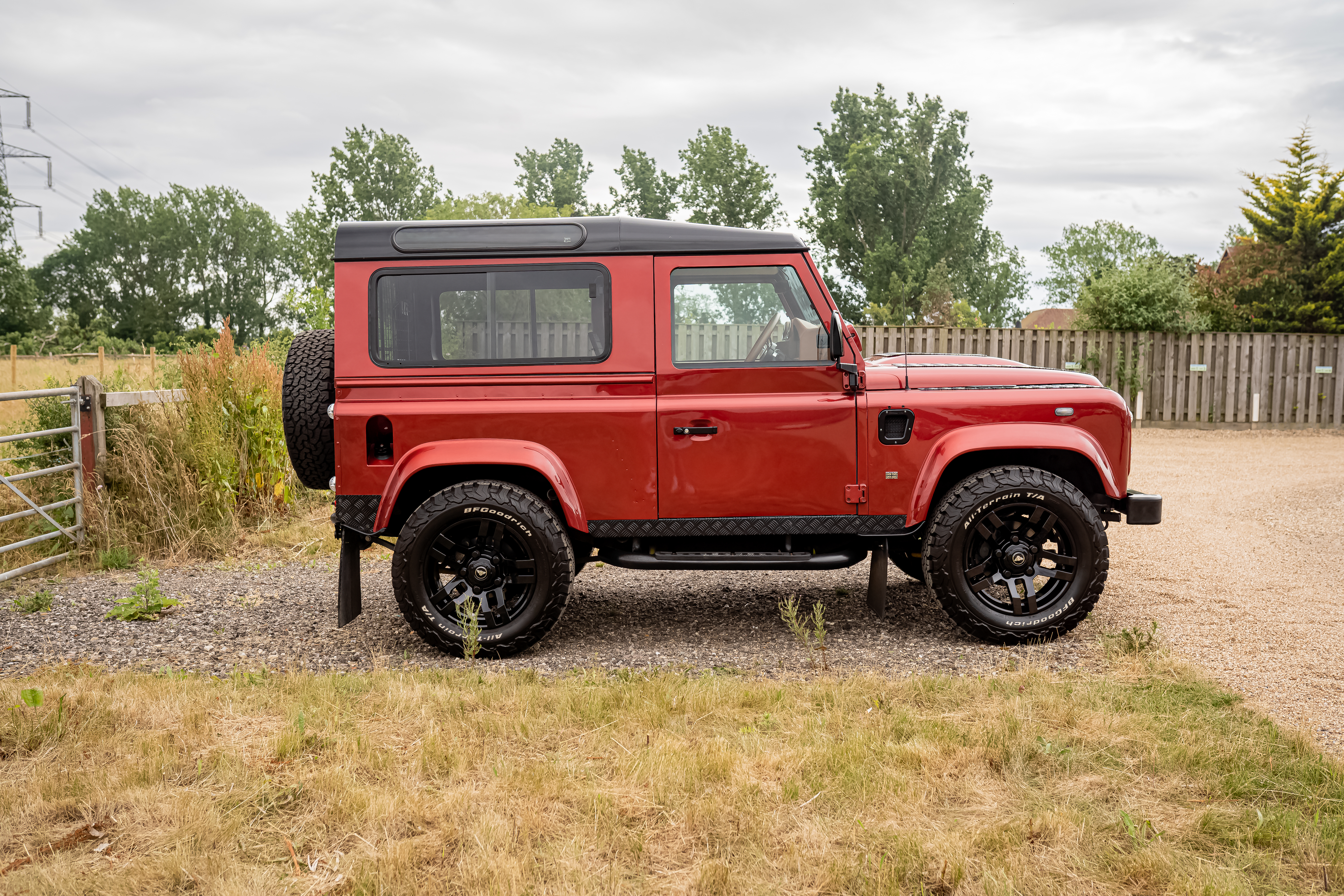 2009 LAND ROVER DEFENDER 90 URBAN UPGRADES for sale by auction in