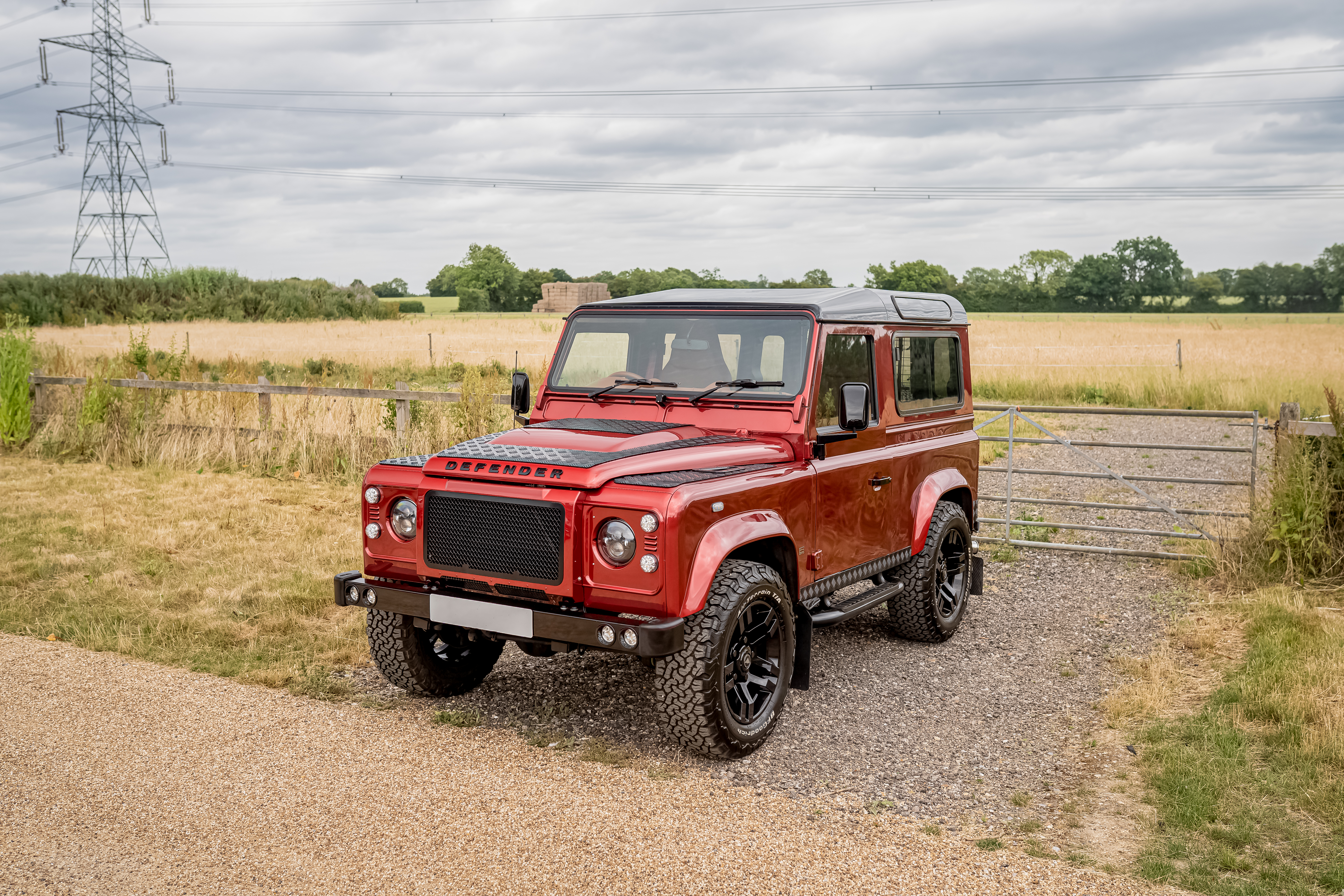 2009 LAND ROVER DEFENDER 90 URBAN UPGRADES for sale by auction in