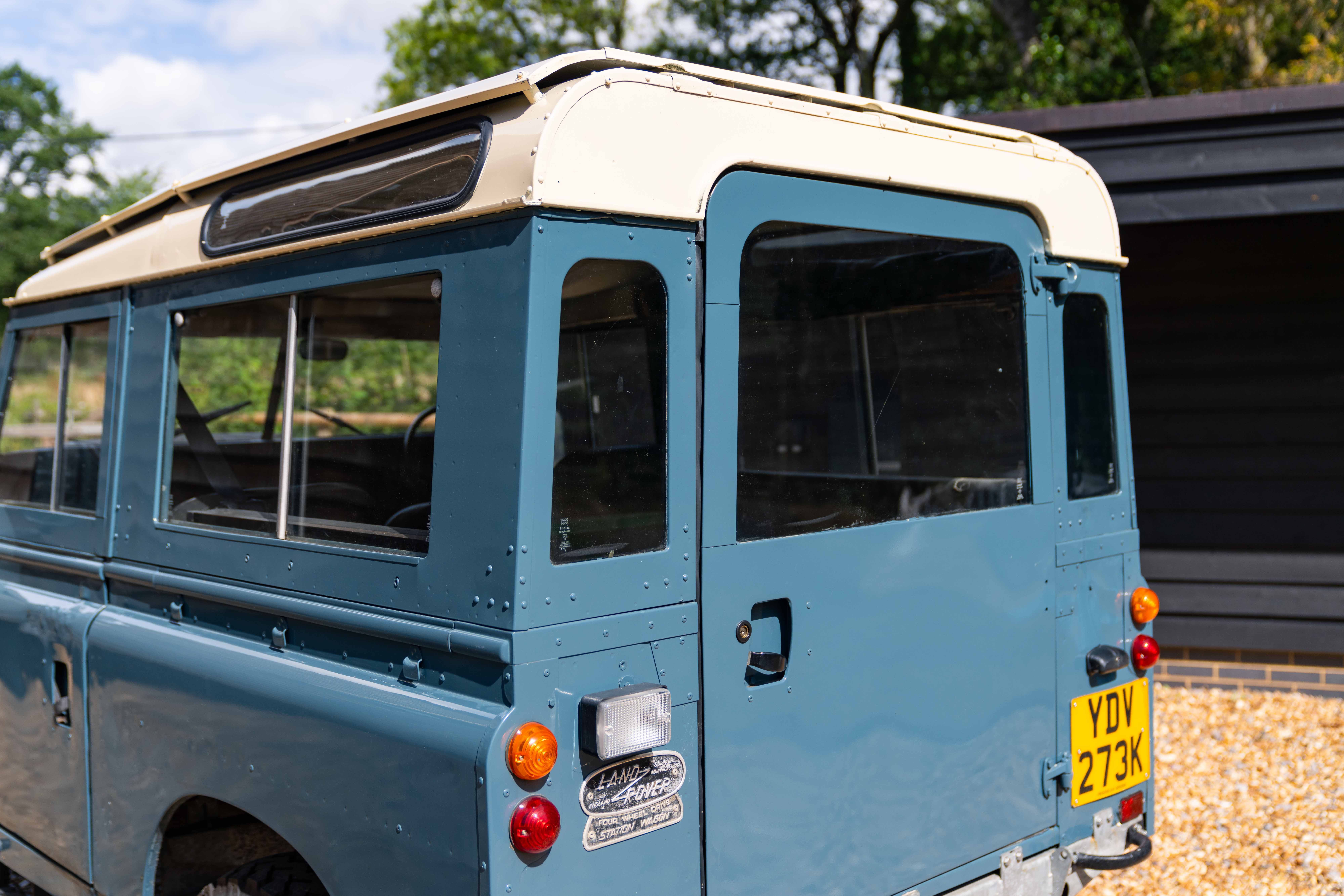 1972 LAND ROVER SERIES III 88" for sale by auction in Tadley, Hampshire