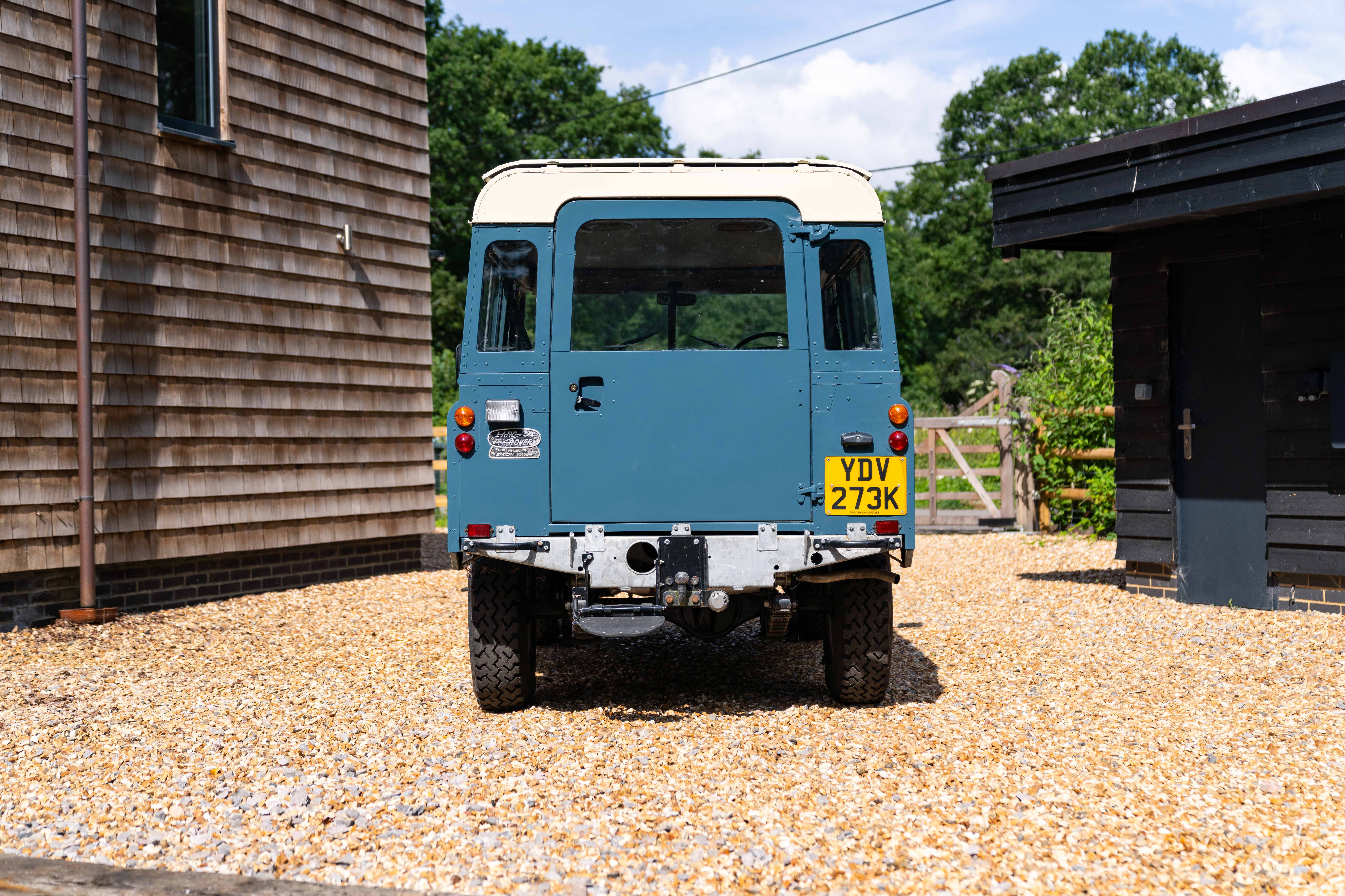 1972 LAND ROVER SERIES III 88" for sale by auction in Tadley, Hampshire