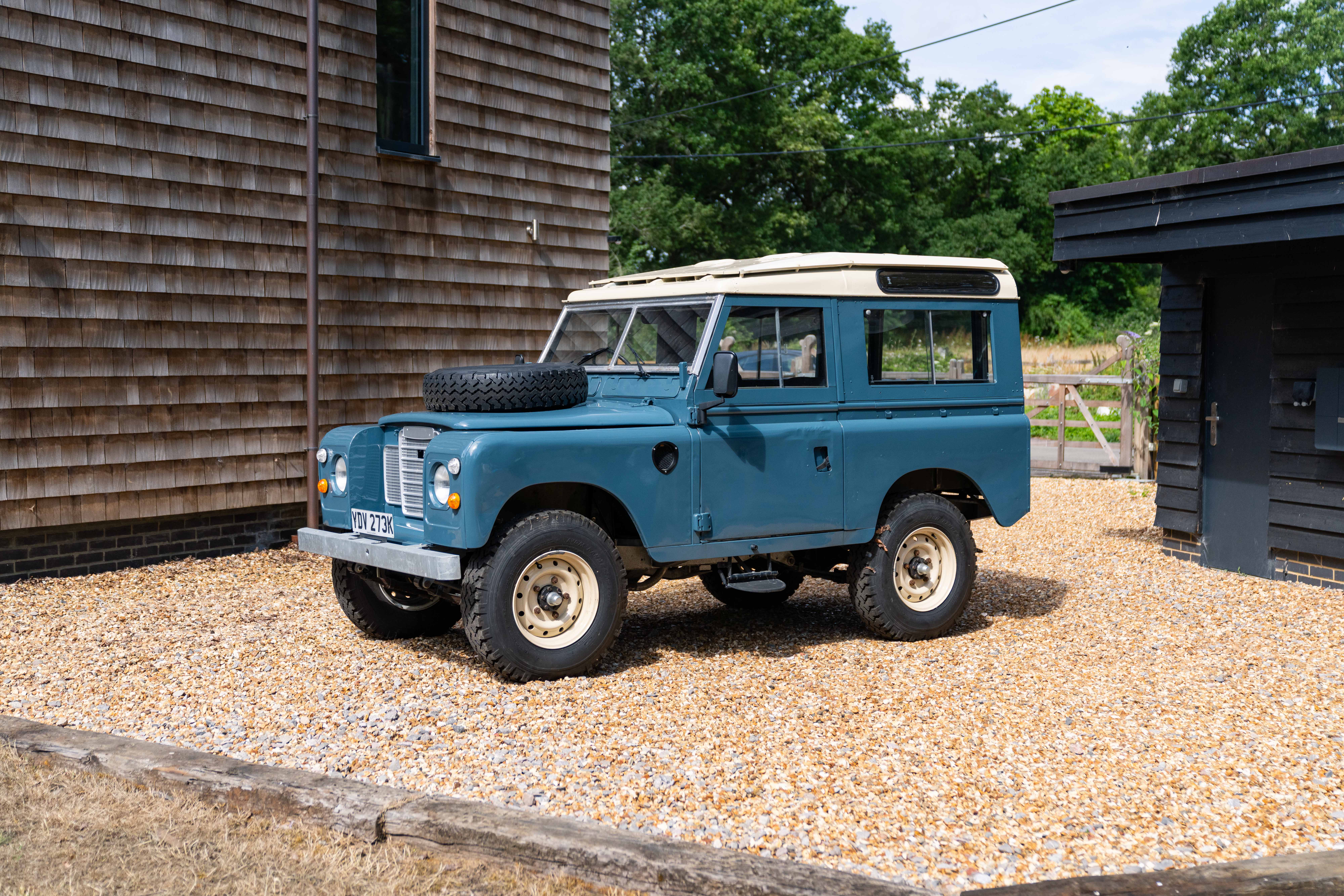 1972 LAND ROVER SERIES III 88" for sale by auction in Tadley, Hampshire