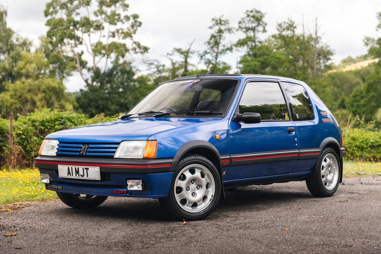 1990 PEUGEOT 205 GTI 1.9 SPECIAL EDITION - 6,230 MILES for sale by