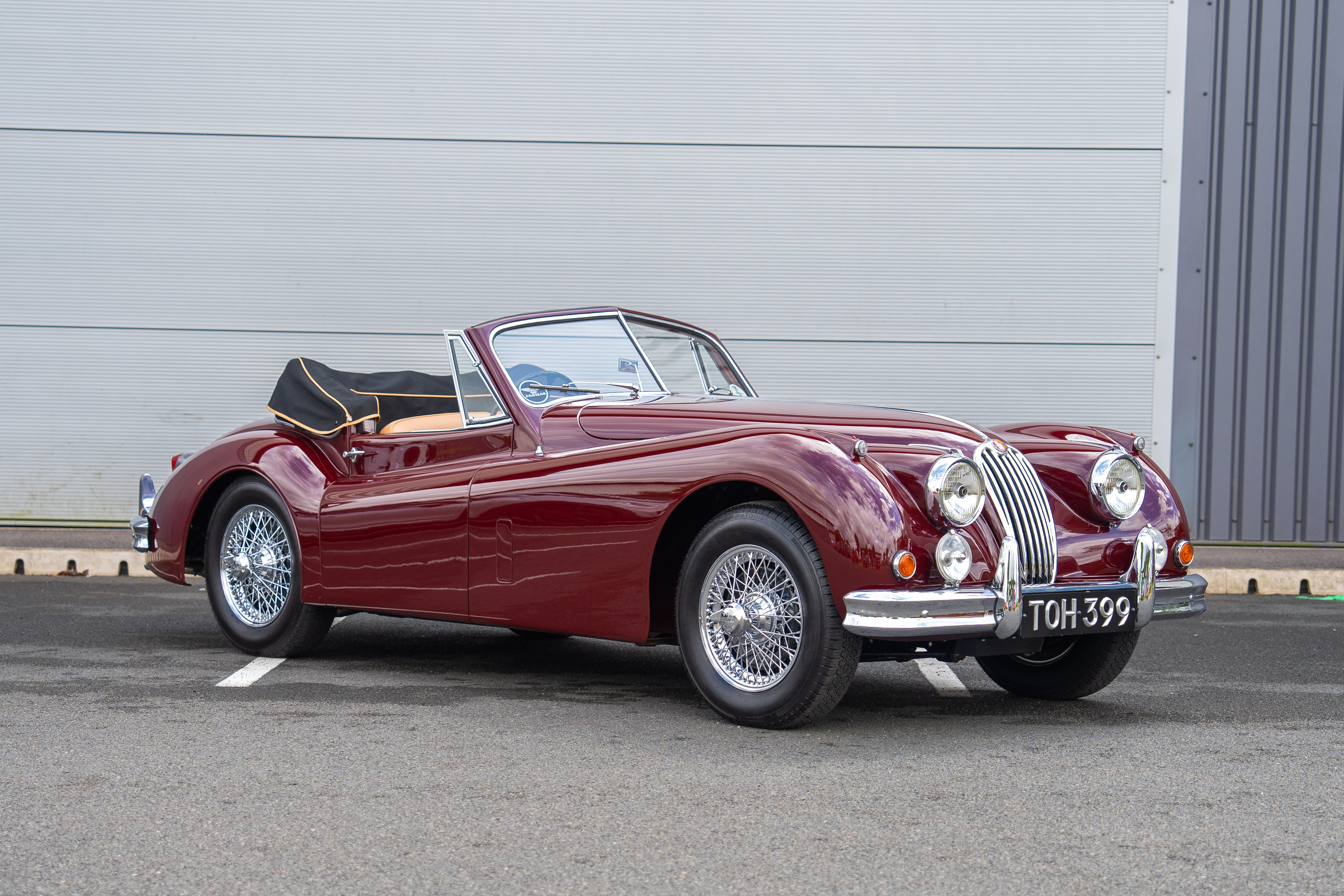 1956 JAGUAR XK140 DHC