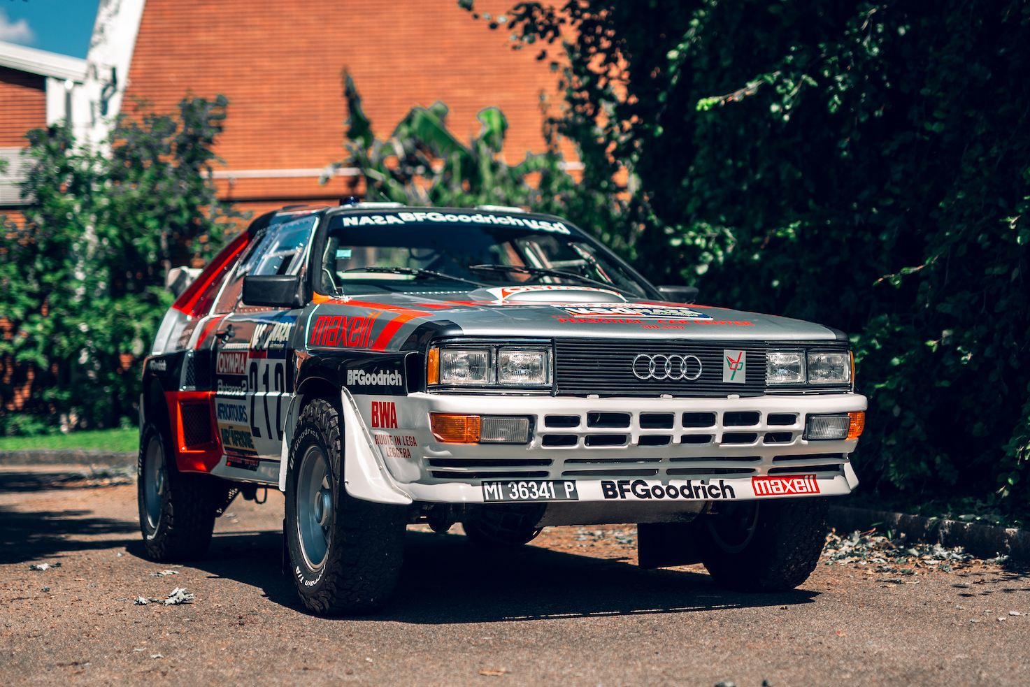 1986 AUDI QUATTRO 'DE PAOLI' DAKAR RALLY CAR